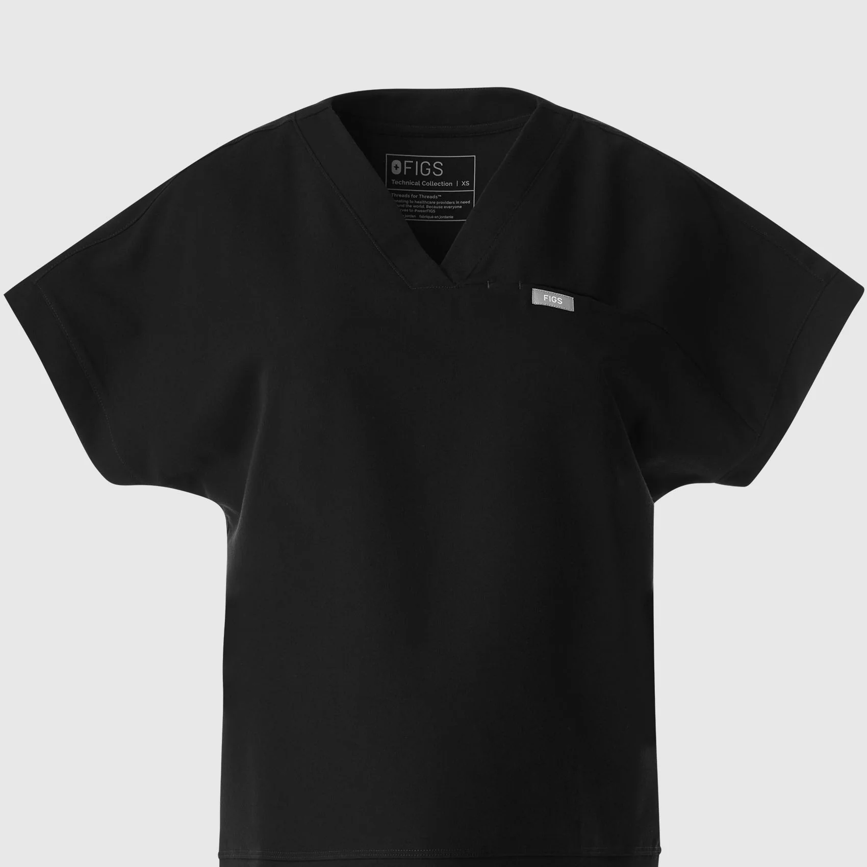 women's Sapphire Carlota Relaxed V-Neck - Scrub Top - Image 11