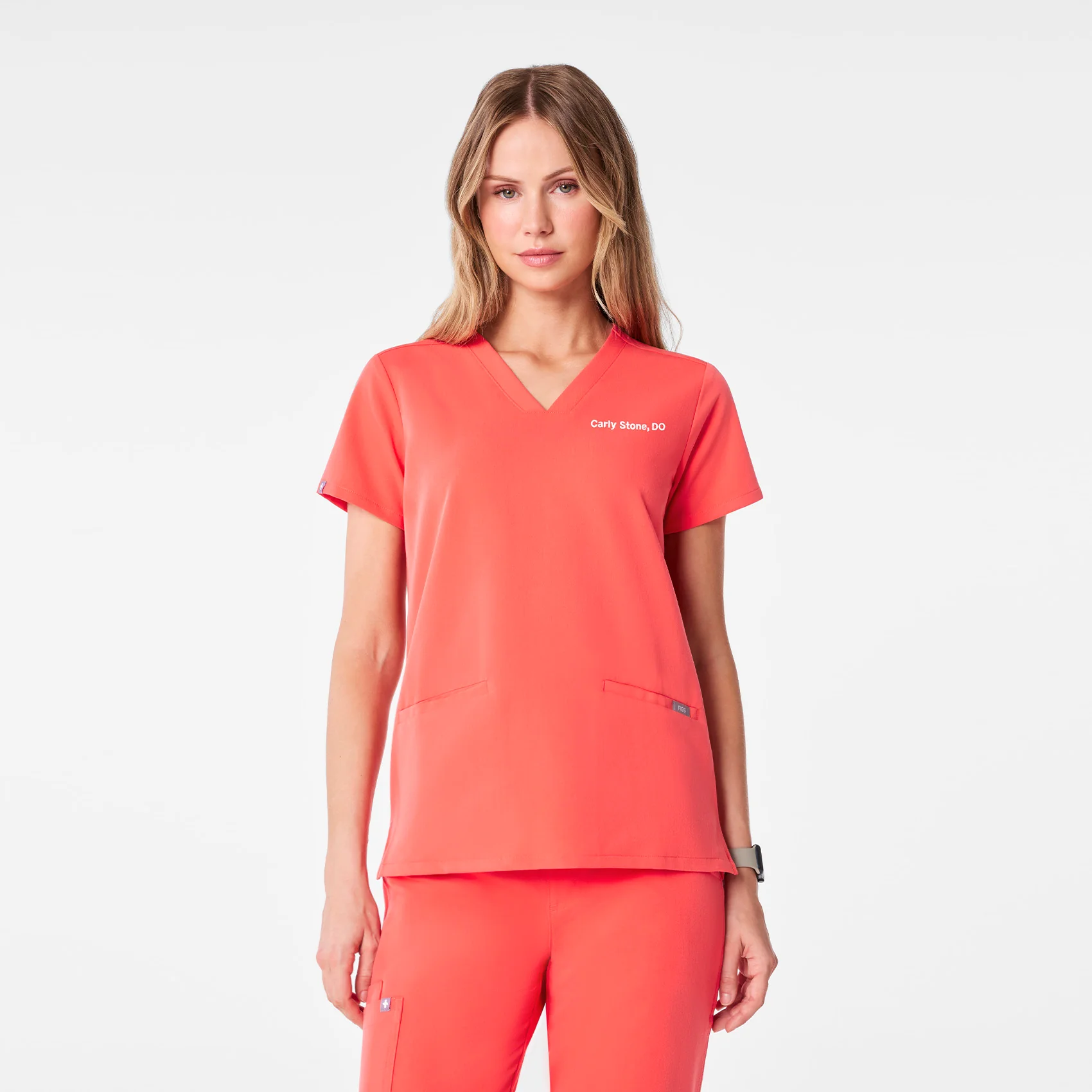 women's Fireside Casma - Three-Pocket Scrub Topā¢