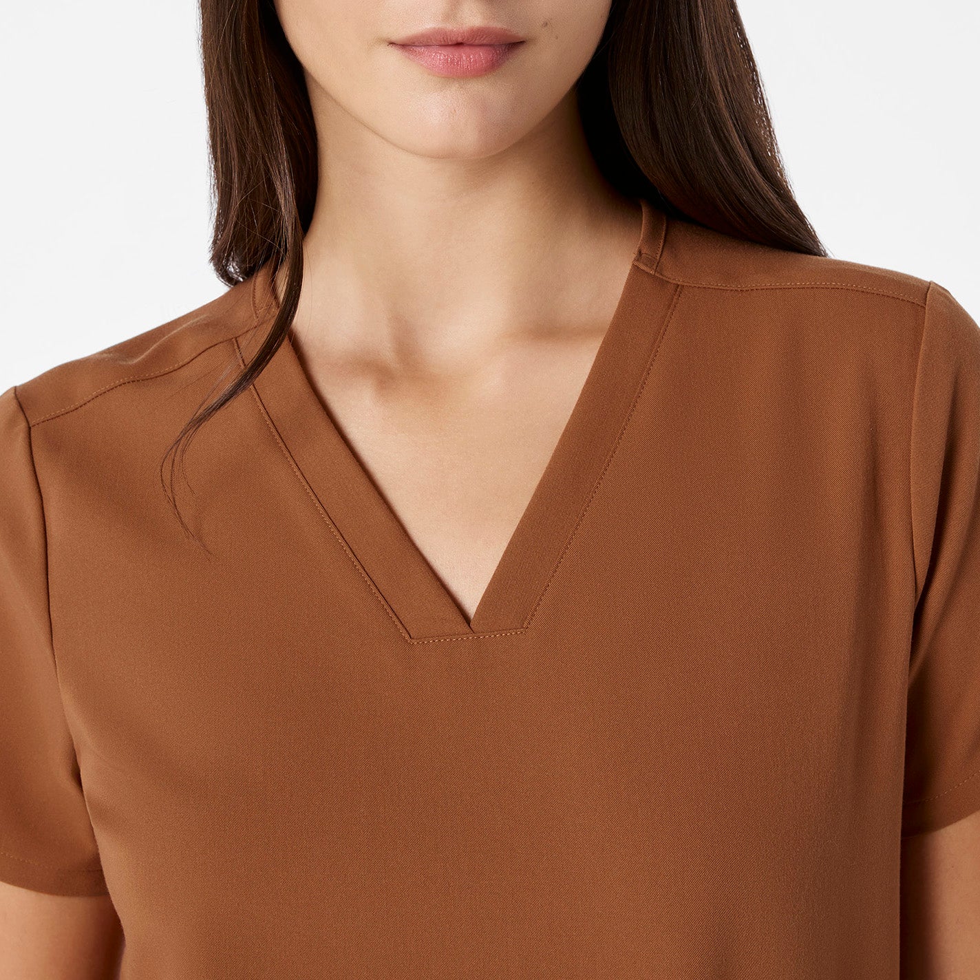 women's Mocha Casma - Three-Pocket Scrub Top™ - Image 5