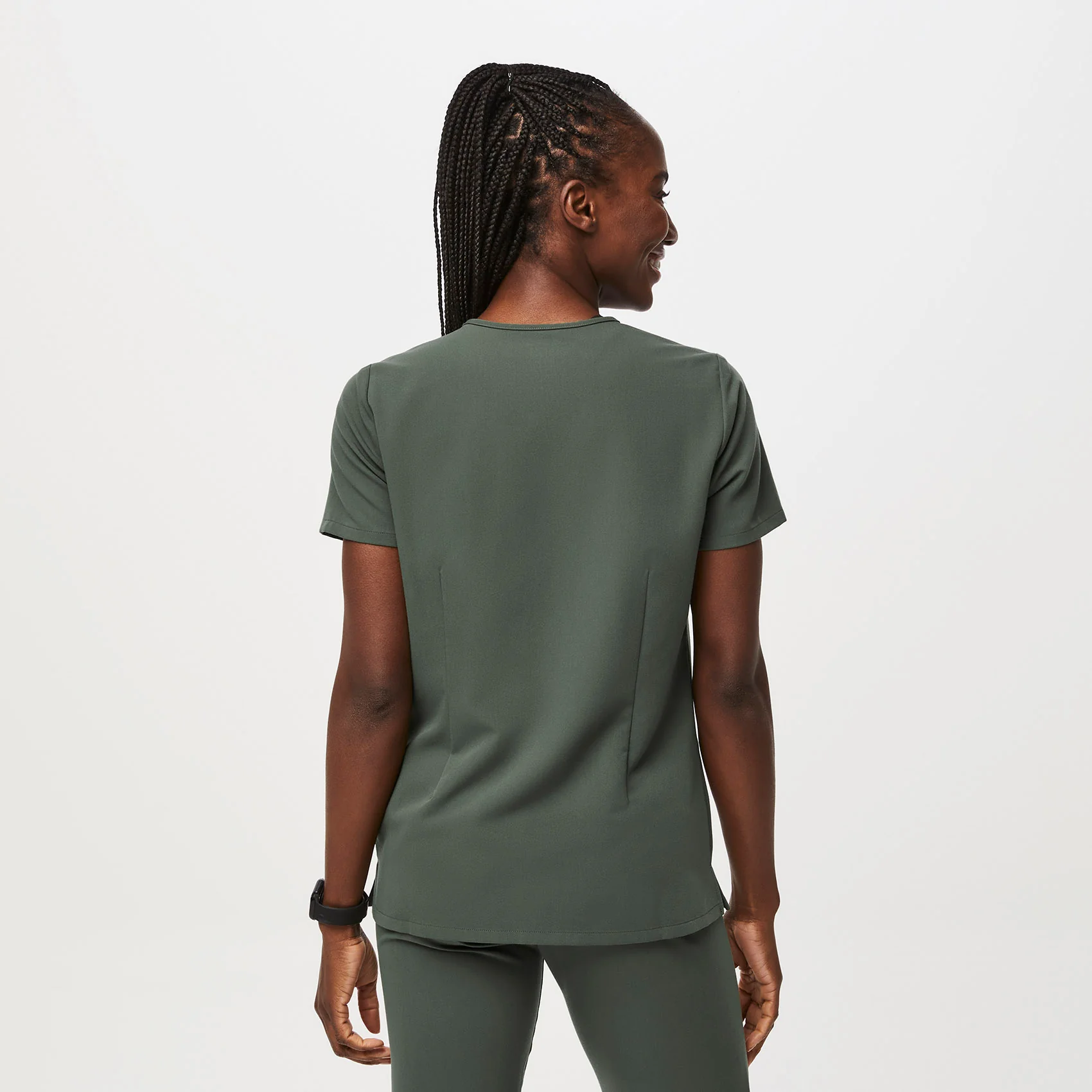 women's Moss Casma™ - Three-Pocket Scrub Top - Image 4