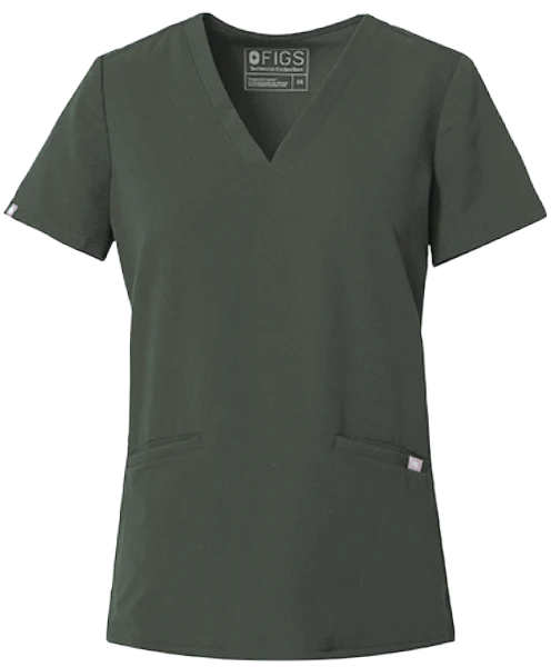 women's Moss Casma™ - Three-Pocket Scrub Top - Image 6