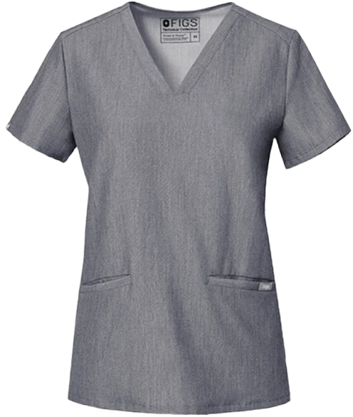 women's Graphite Casma™- Three-Pocket Scrub Top (3XL - 6XL) - Image 6