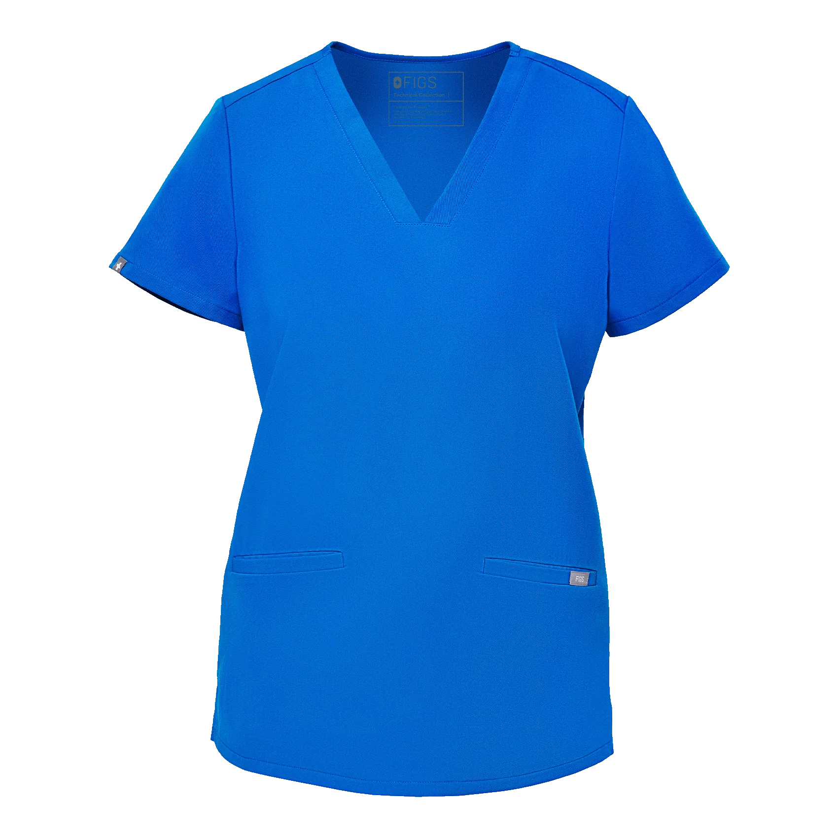 Women's Royal Blue Casma⢠- Three-Pocket Scrub Top - Image 8