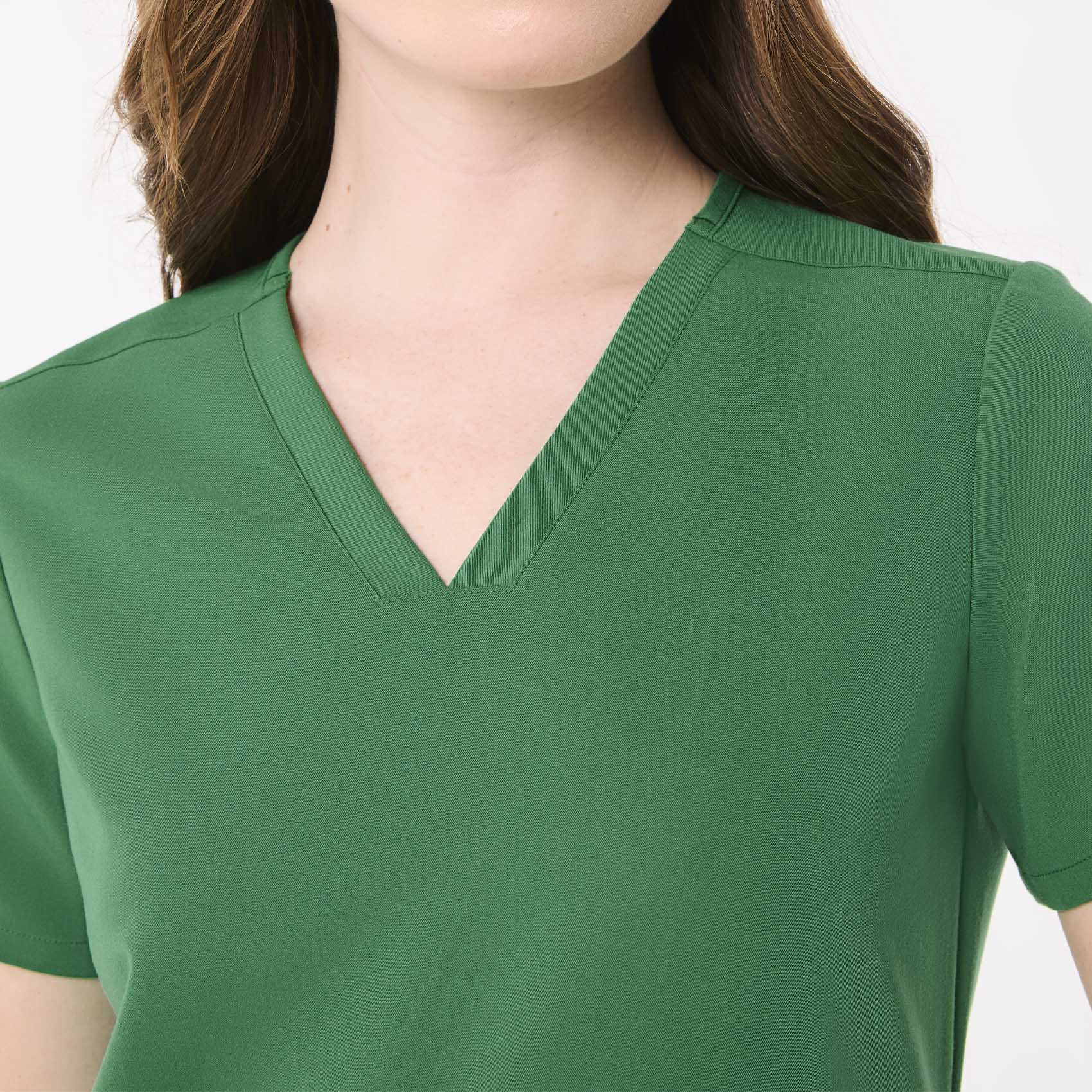 women's Indocyanine Green Casma - Three-Pocket Scrub Top⢠- Image 5