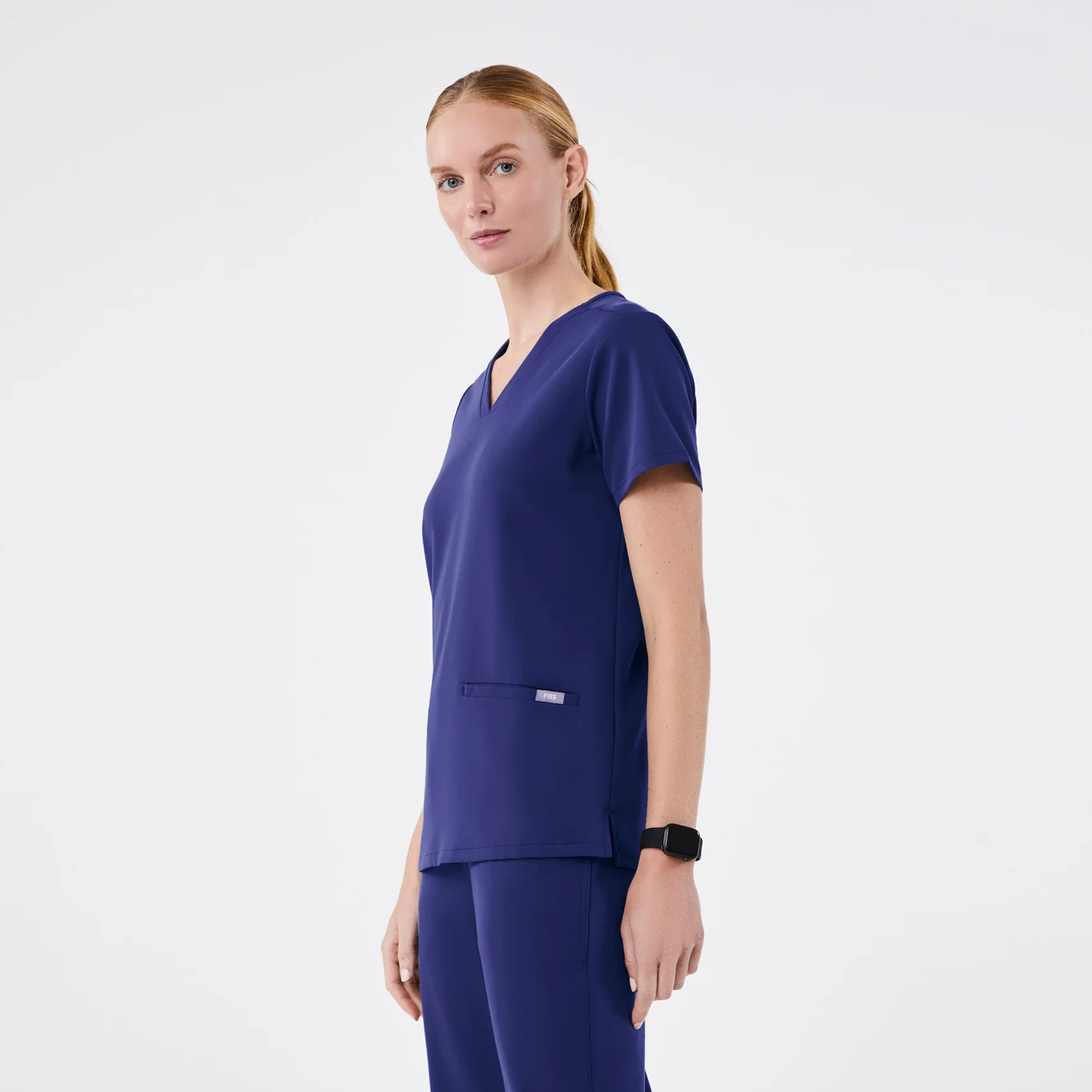 women's Sapphire Casma - Three-Pocket Scrub Top™ - Image 3