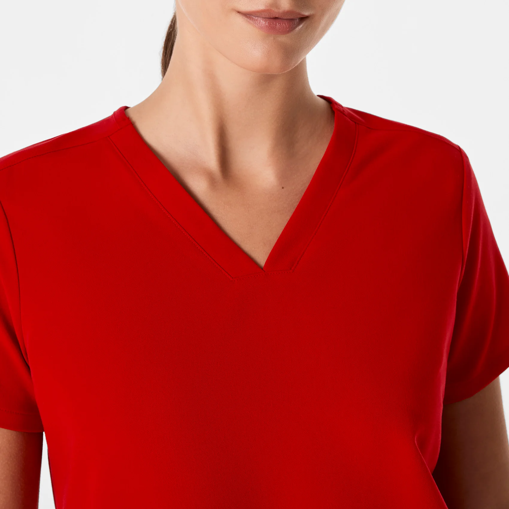 women's Winning Red Casma - Three-Pocket Scrub Top™ - Image 5