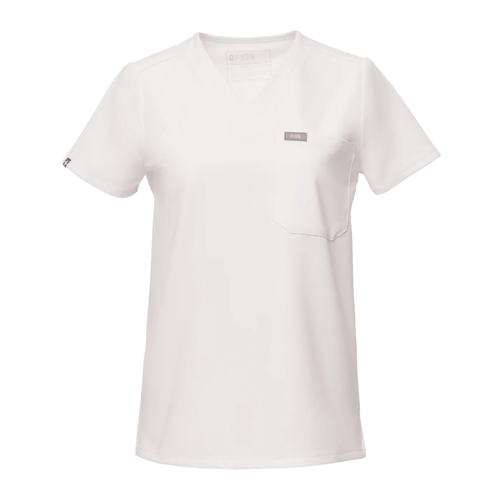 women's Off White Catarina - One-Pocket Scrub Top™ - Image 10