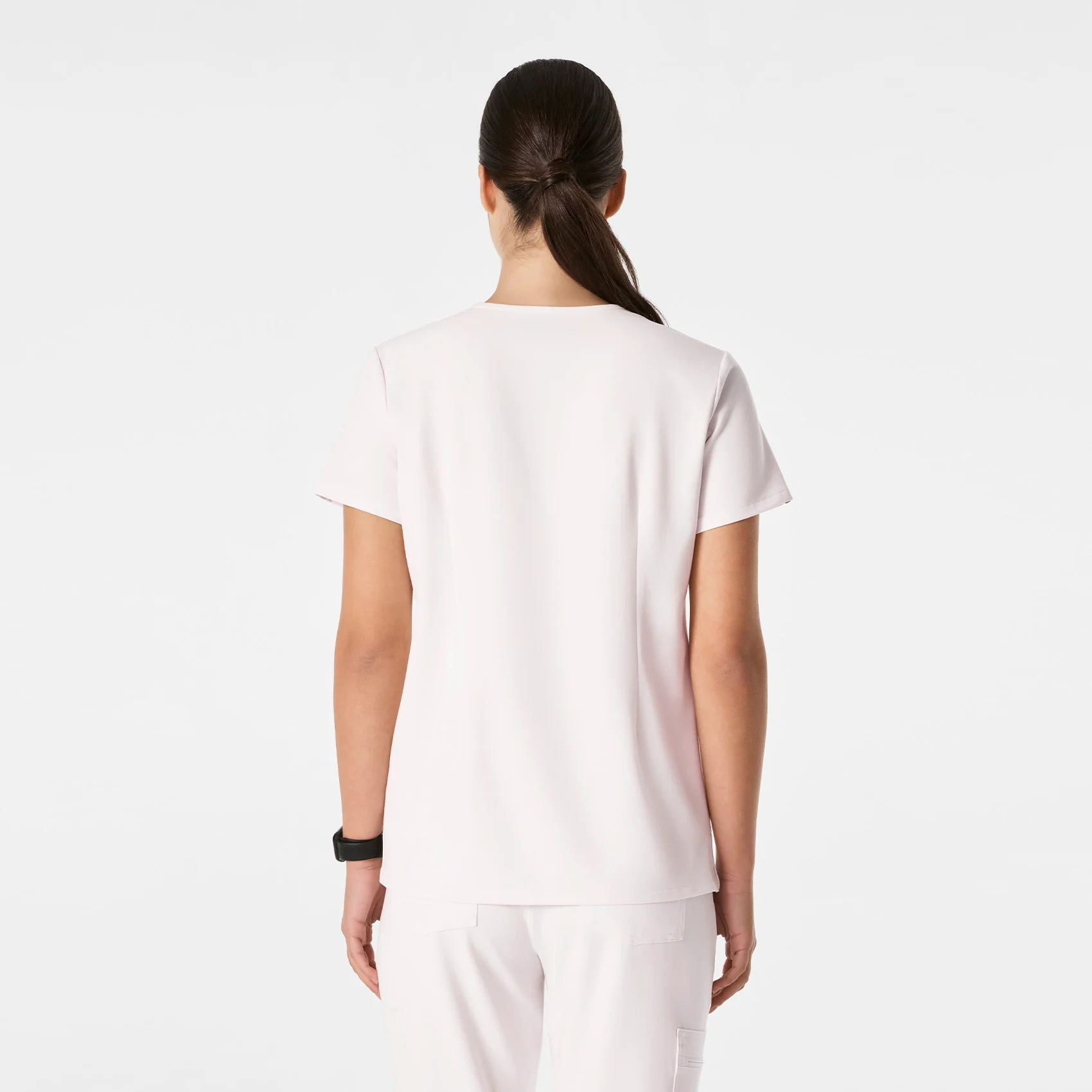 women's Off White Catarina - One-Pocket Scrub Top™ - Image 4
