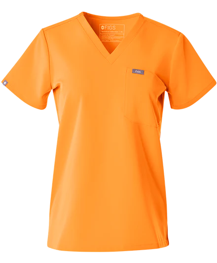 women's Creamsicle Catarina - One-Pocket Scrub Top™ - Image 9