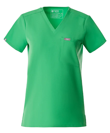 women's Emerald Catarina Petite - One-Pocket Scrub Top⢠- Image 7