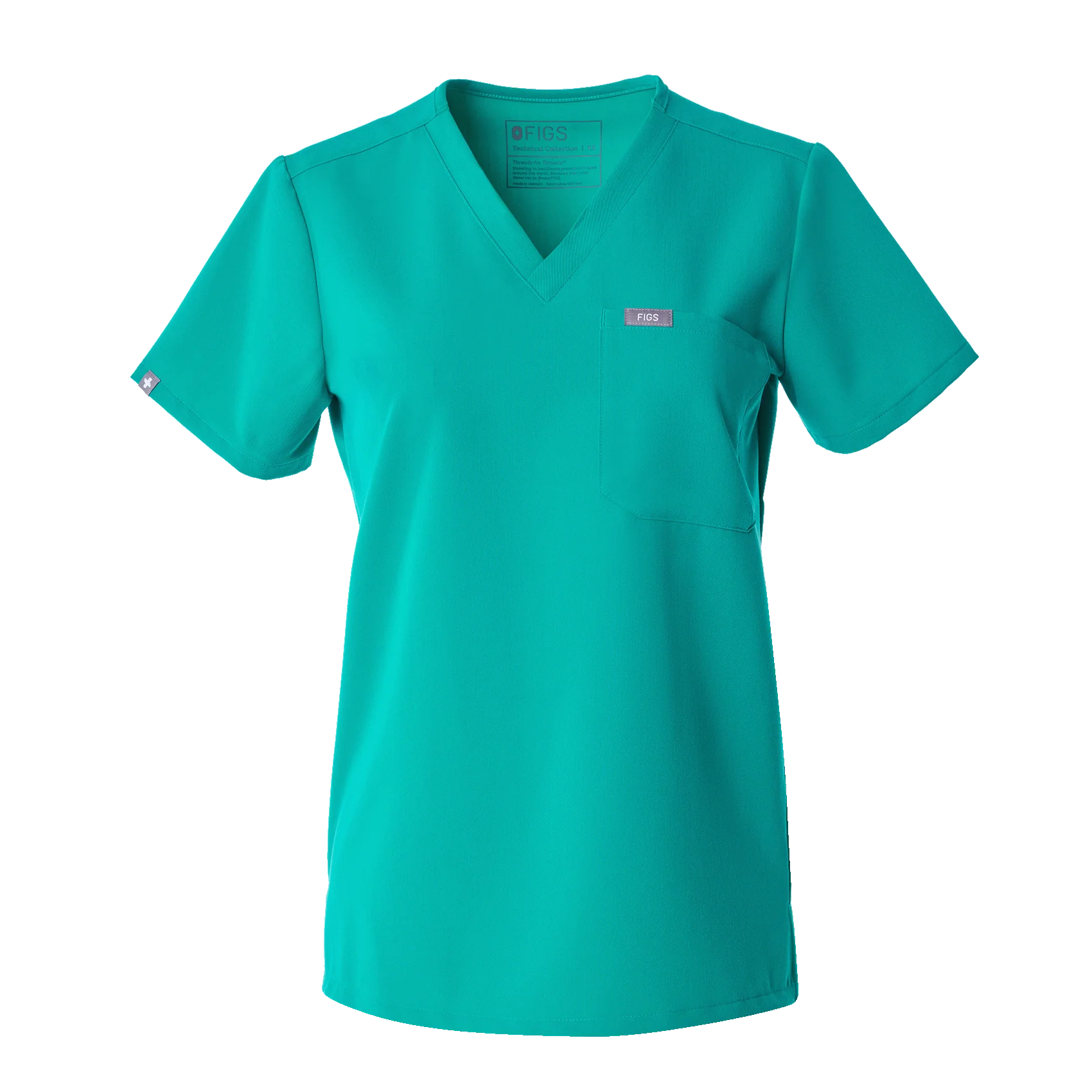 women's Lagoon Catarina Petite - One-Pocket Scrub Top⢠- Image 10