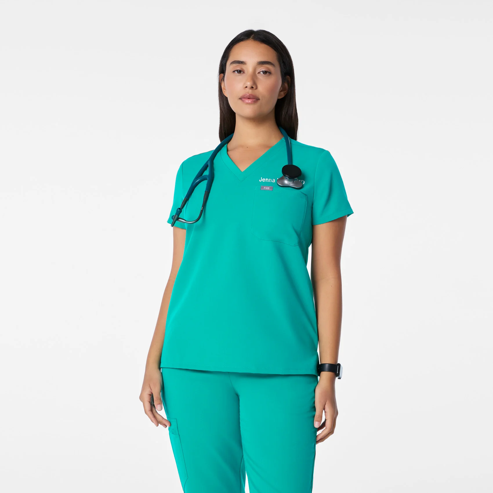 women's Lagoon Catarina Petite - One-Pocket Scrub Top⢠- Image 5