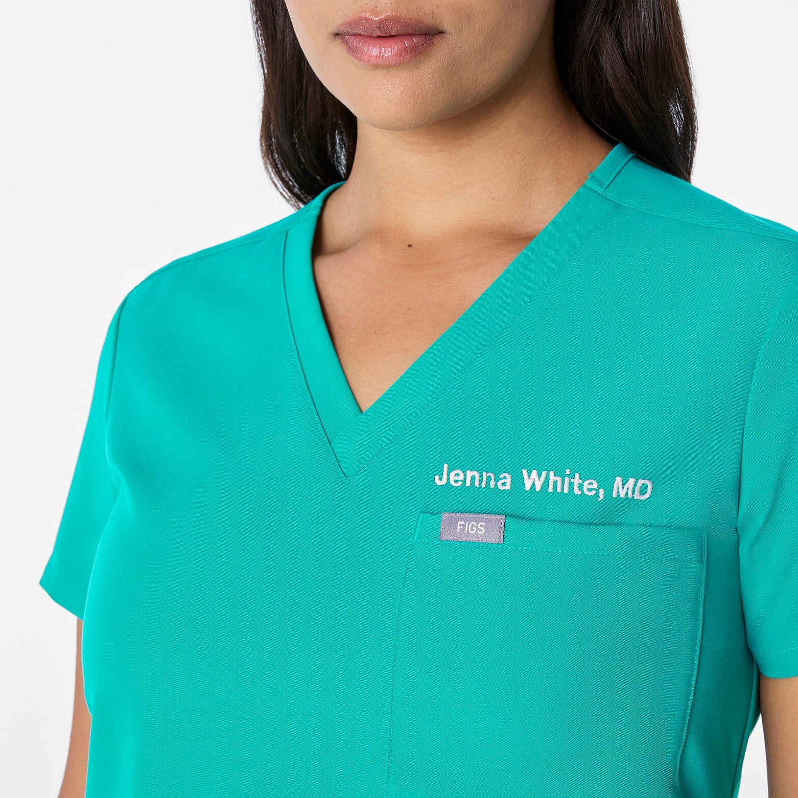 women's Lagoon Catarina Petite - One-Pocket Scrub Top⢠- Image 6