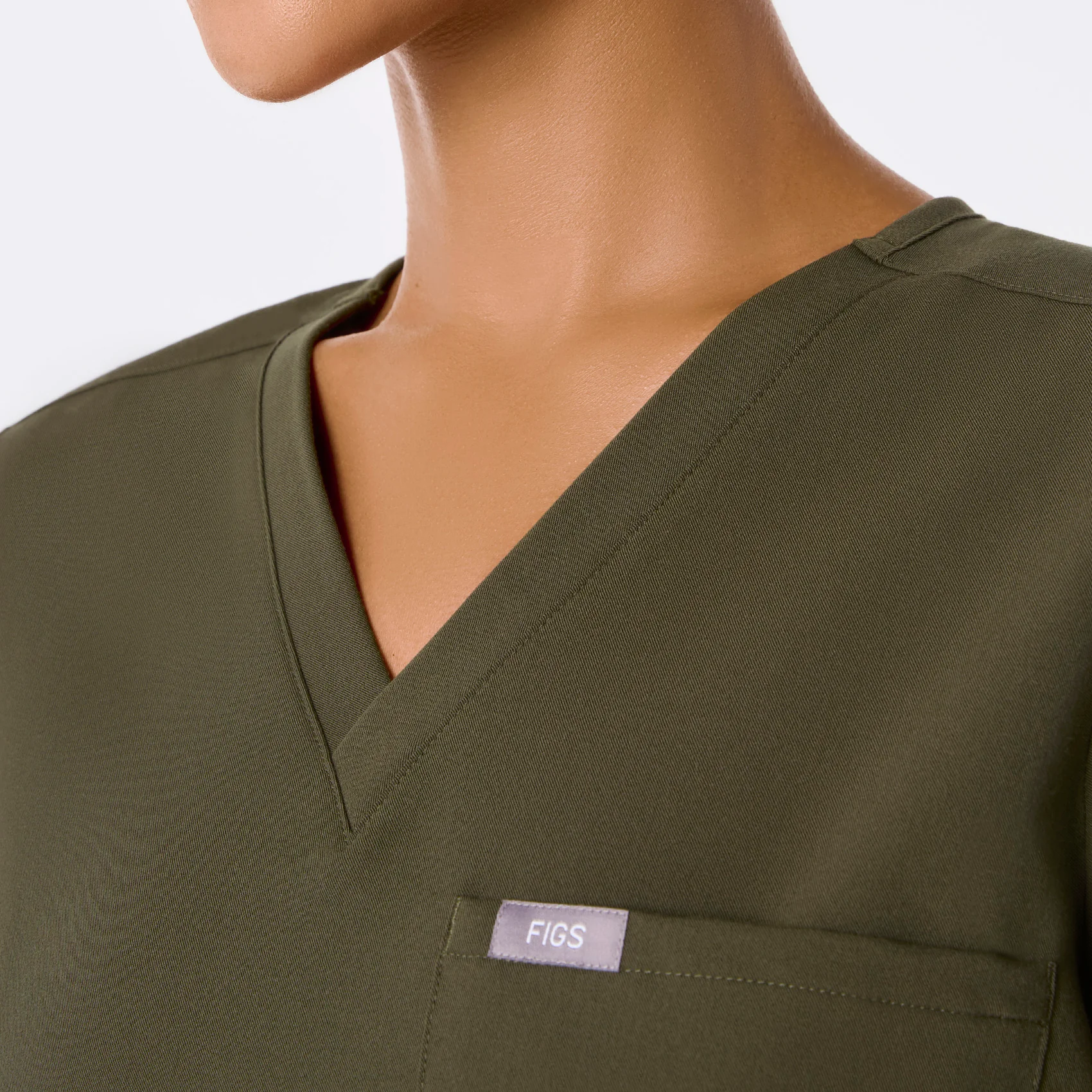 women's Spruce Catarina Petite - One-Pocket Scrub Top™ - Image 6