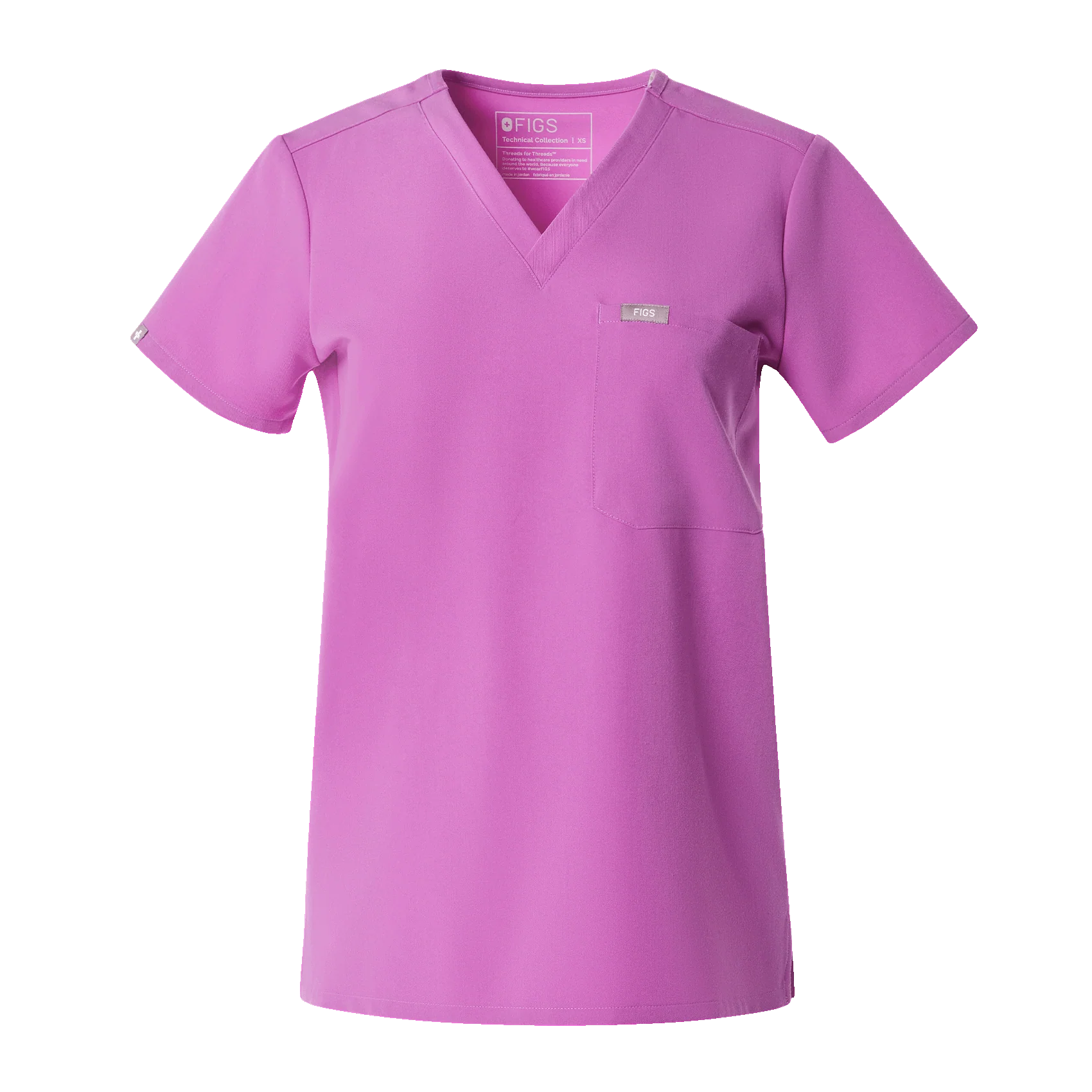 women's Ultraberry Catarina - One-Pocket Scrub Top⢠- Image 9