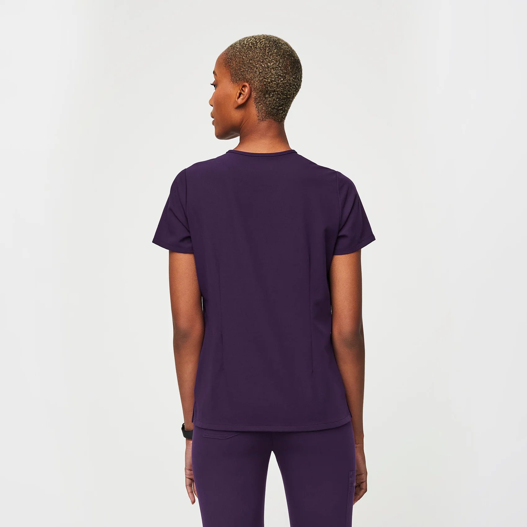 women's Purple Jam Catarina™- One-Pocket Scrub Top (3XL - 6XL) - Image 4
