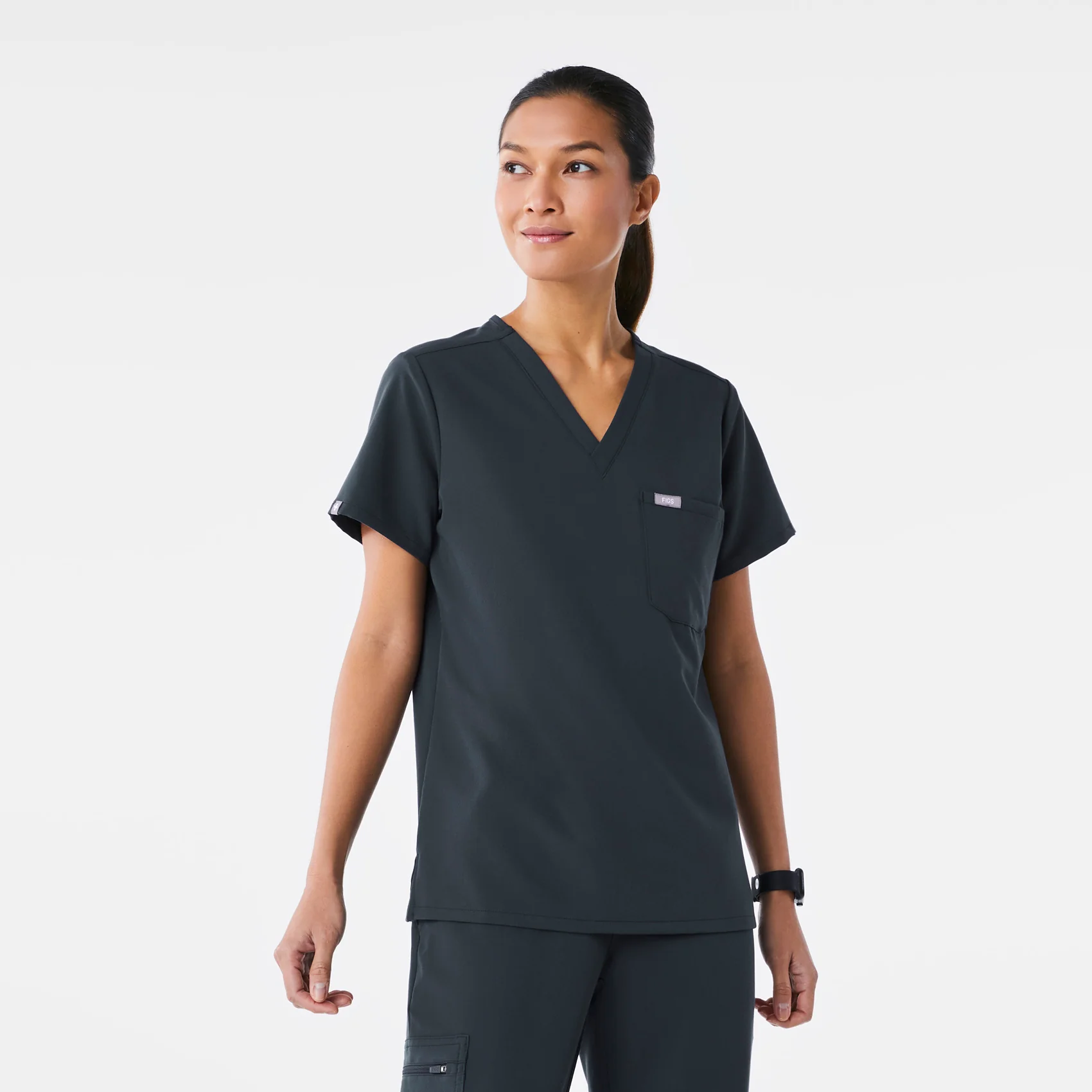 women's Dark Harbor Catarina Petite - One-Pocket Scrub Top™