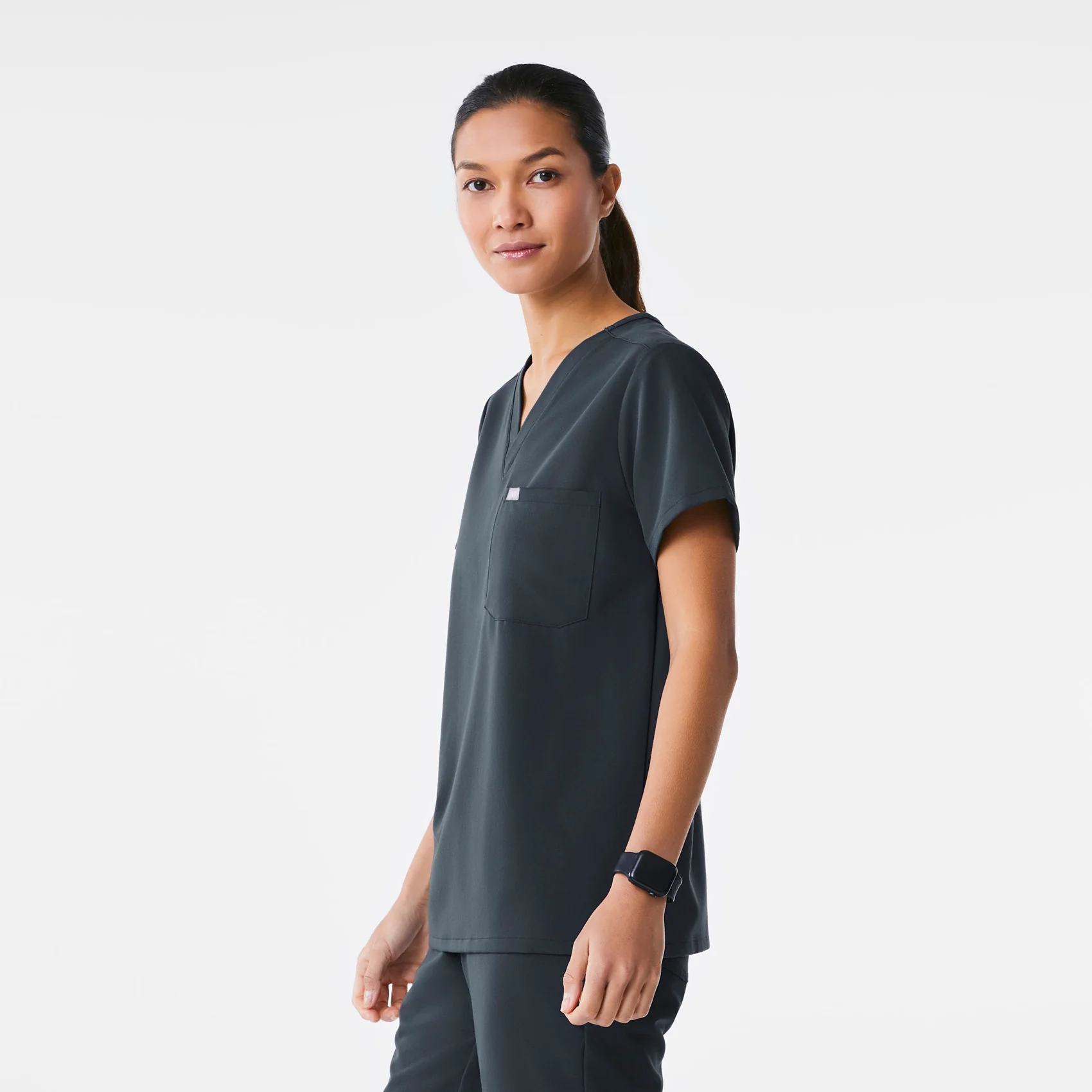 women's Dark Harbor Catarina Petite - One-Pocket Scrub Top™ - Image 3