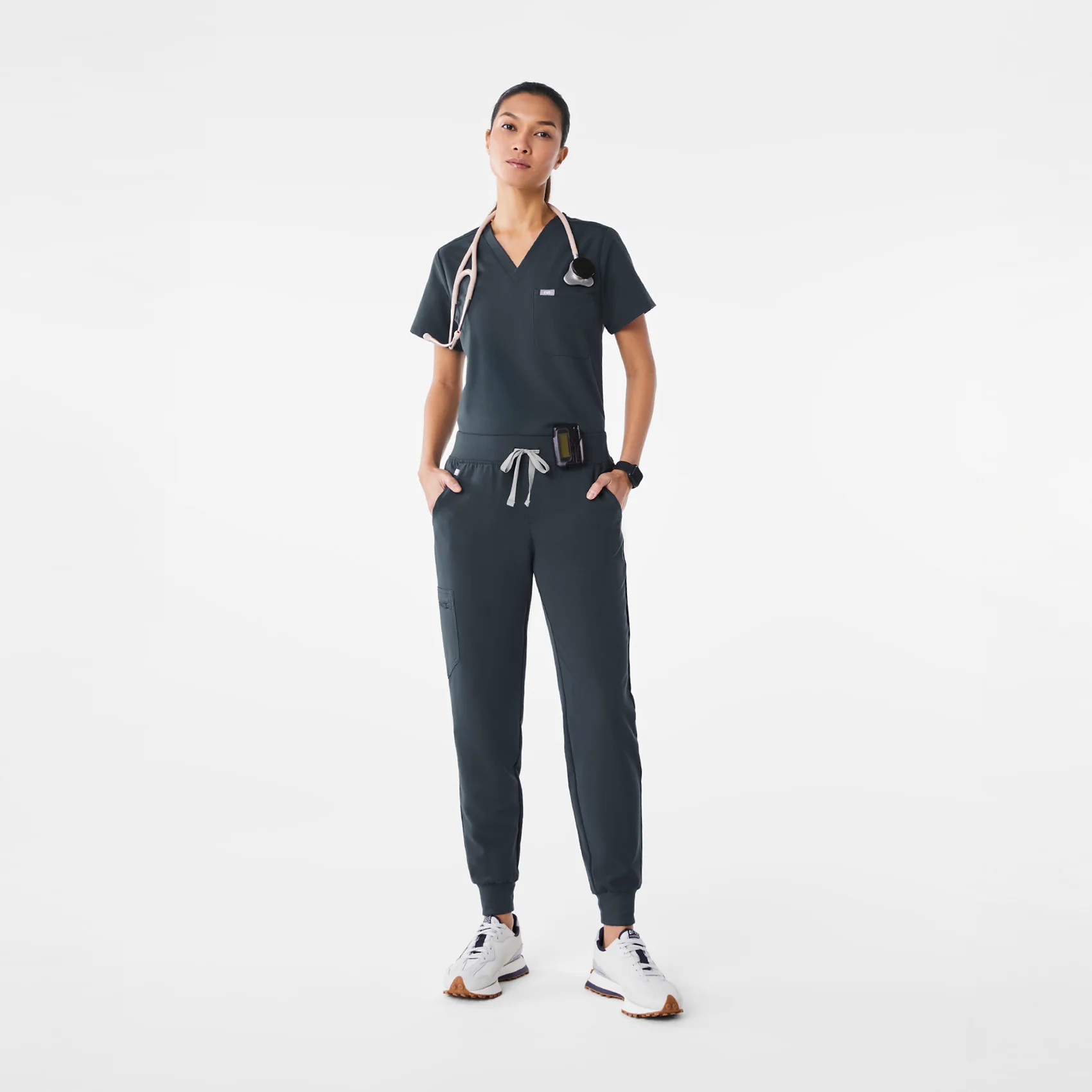 women's Dark Harbor Catarina - One-Pocket Scrub Top™ - Image 2