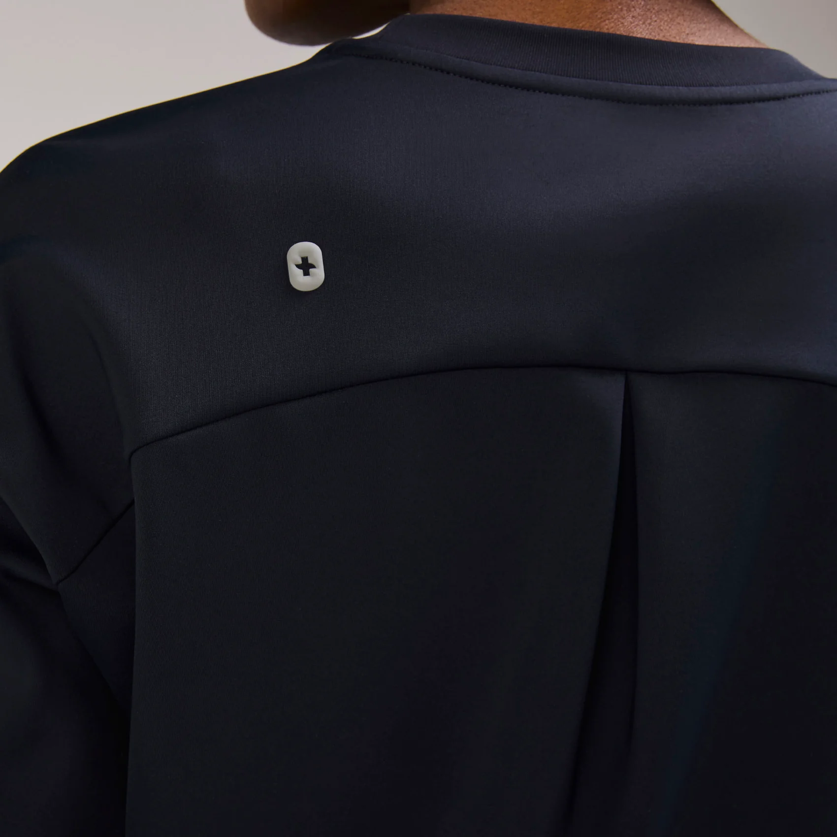 women's Navy Cornelia FORMx Crewneck - Scrub Top⢠- Image 5