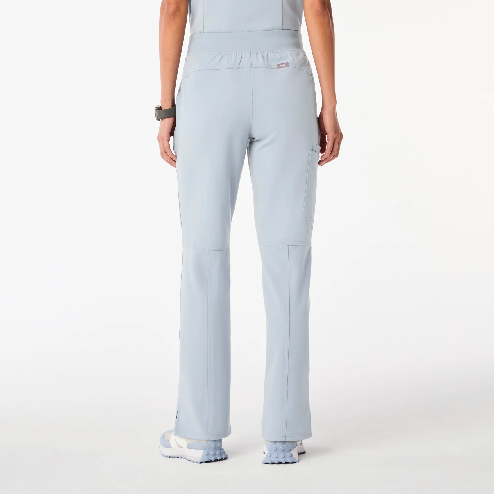 women's Dusty Blue Kade - Cargo Scrub Pant™ - Image 4