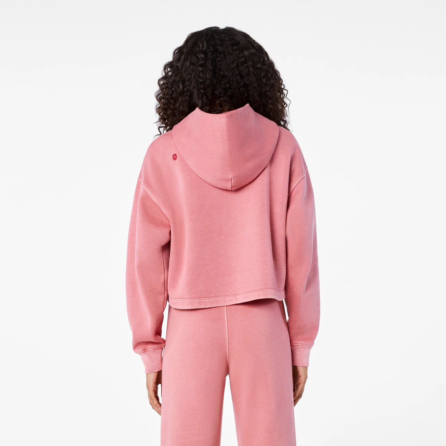 women's Berrywood Hayden Vintage Wash Cropped - Hoodie Sweatshirt - Image 5
