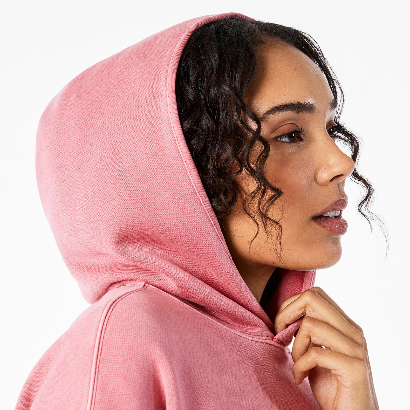 women's Berrywood Hayden Vintage Wash Cropped - Hoodie Sweatshirt - Image 7