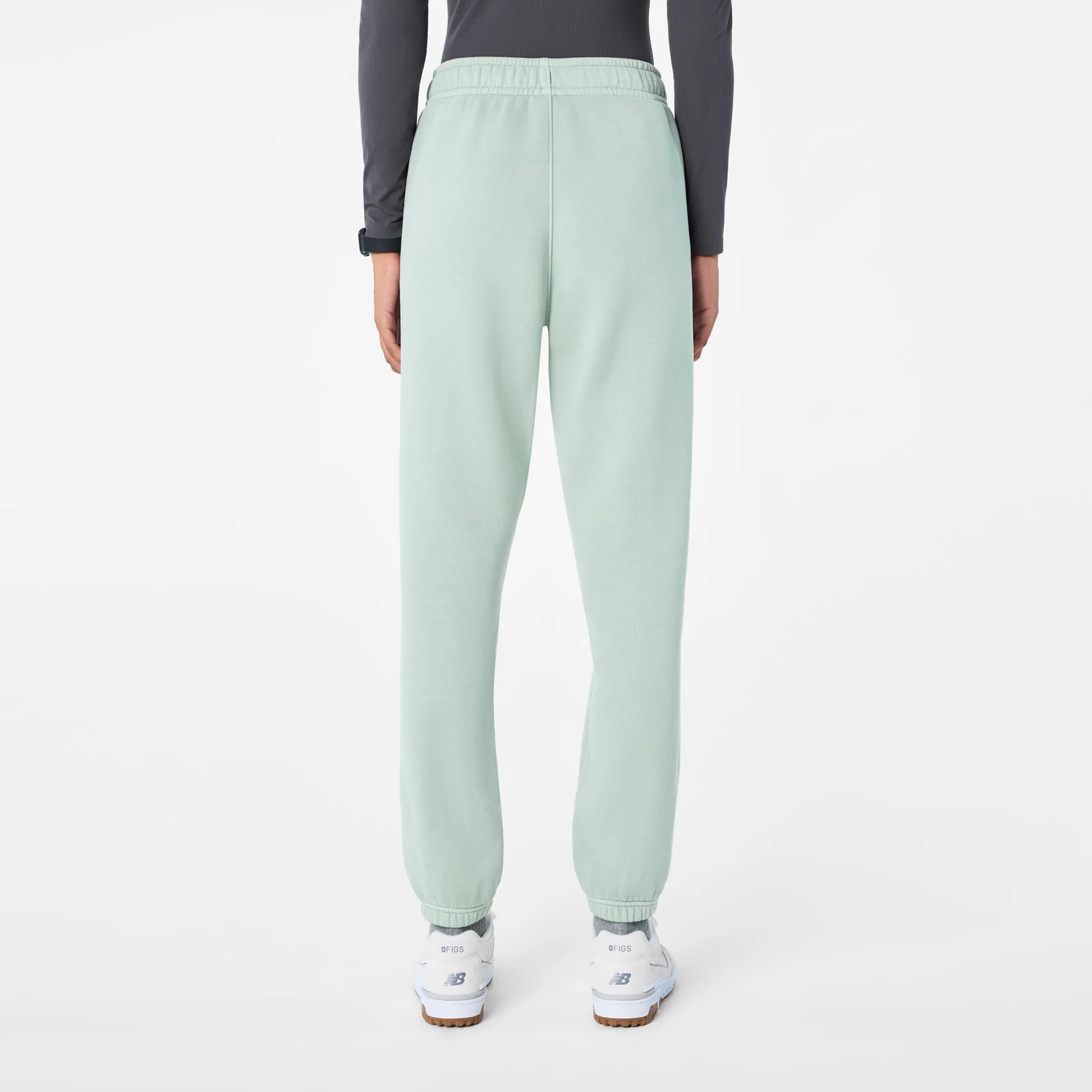 women's Soft Sage Hayden Vintage Wash Relaxed - Jogger Sweatpant - Image 4