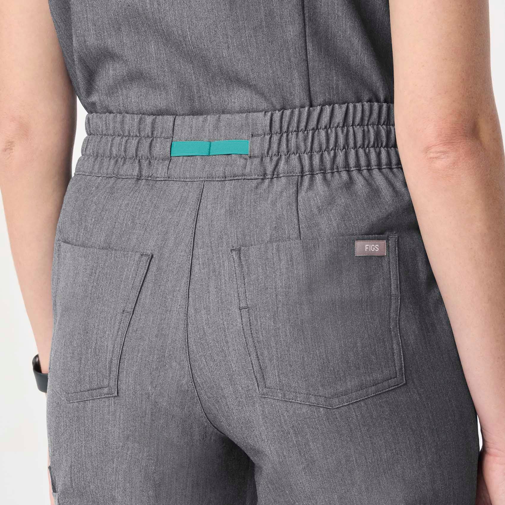 women's Graphite High Waisted Dowa - Tall Scrub Pant (3XL-6XL) - Image 5