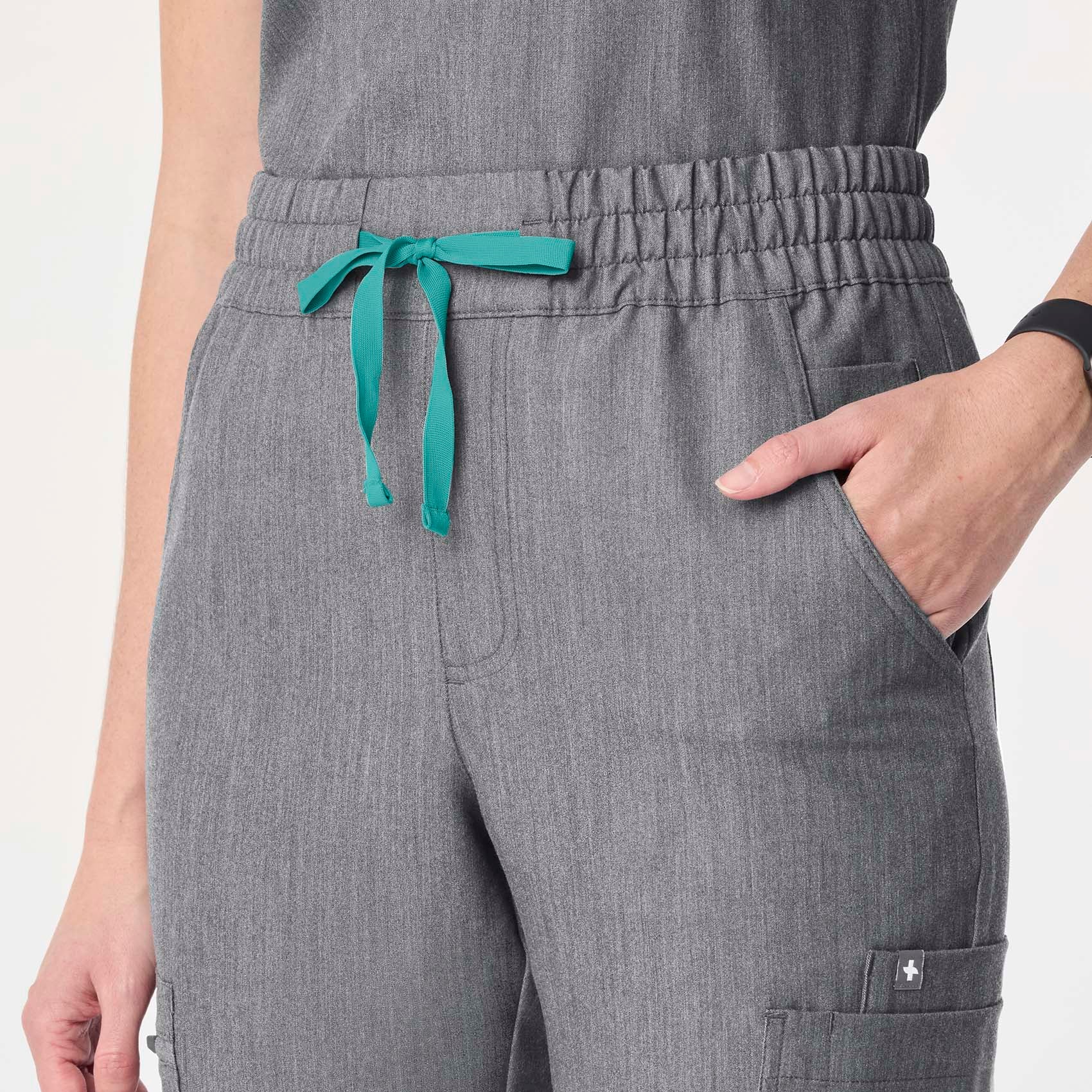 women's Graphite High Waisted Dowa - Tall Scrub Pant (3XL-6XL) - Image 6