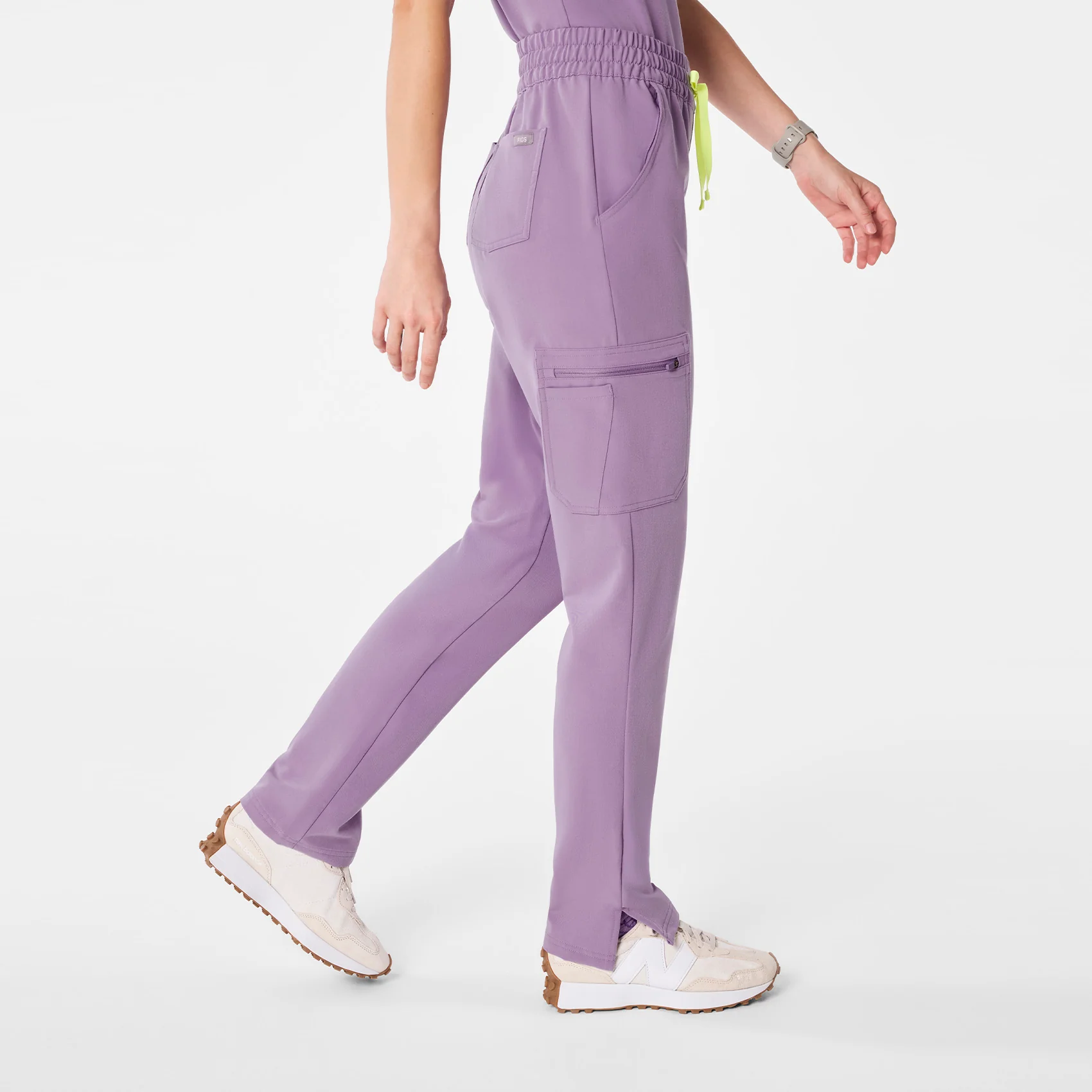 women's Purple Haze High Waisted Dowa - Scrub Pants - Image 3