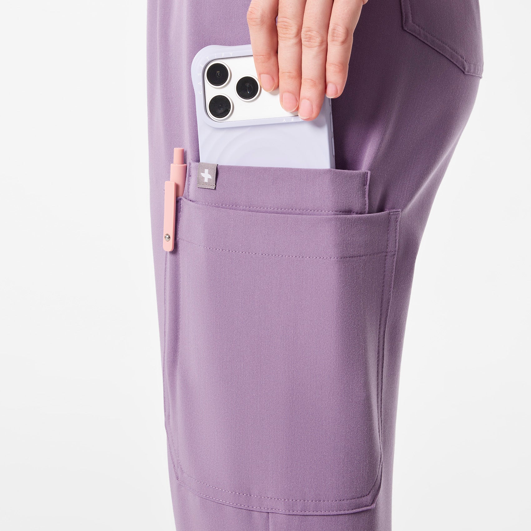 women's Purple Haze High Waisted Dowa - Scrub Pants - Image 6