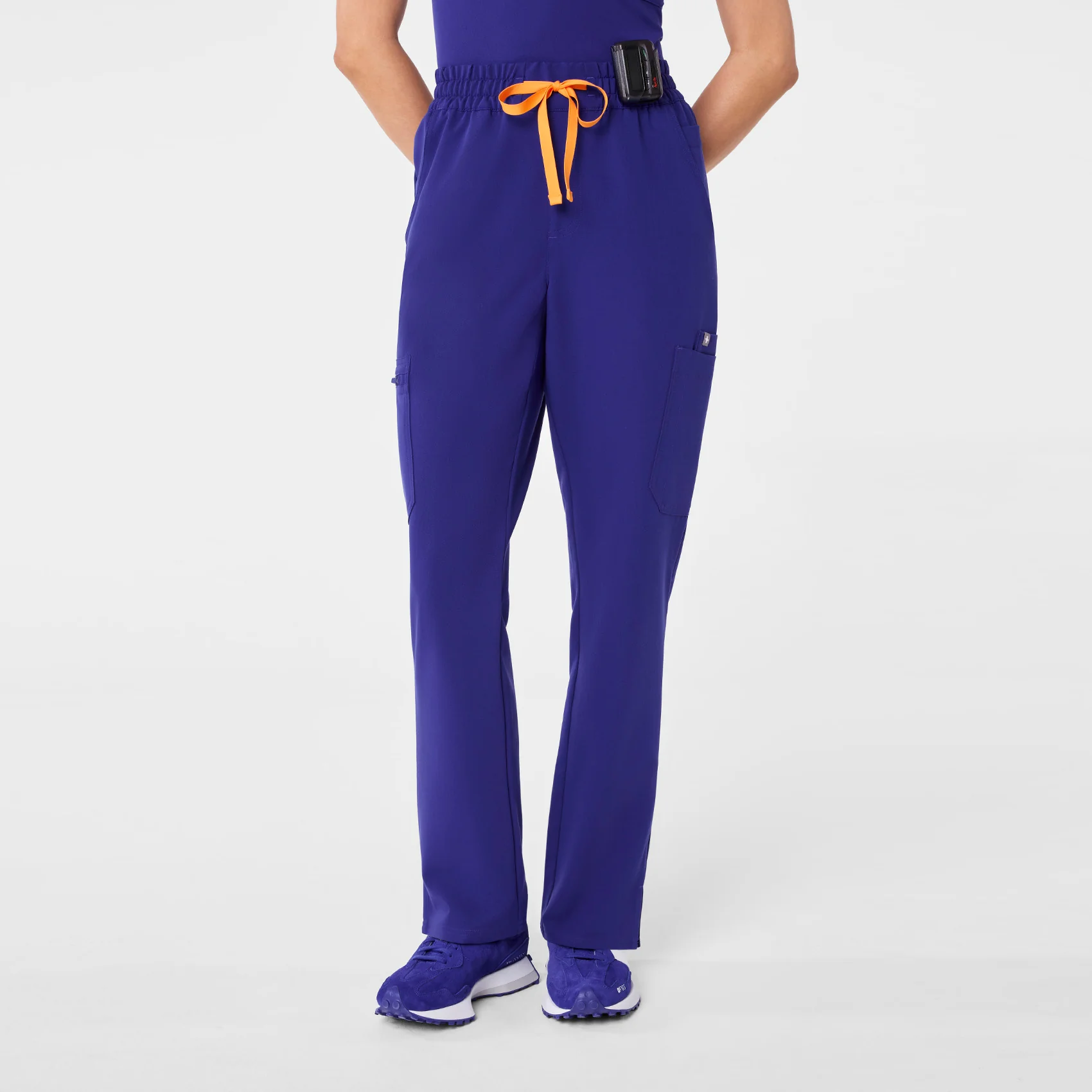 women's Deep Royal Blue High Waisted Dowa - Scrub Pants