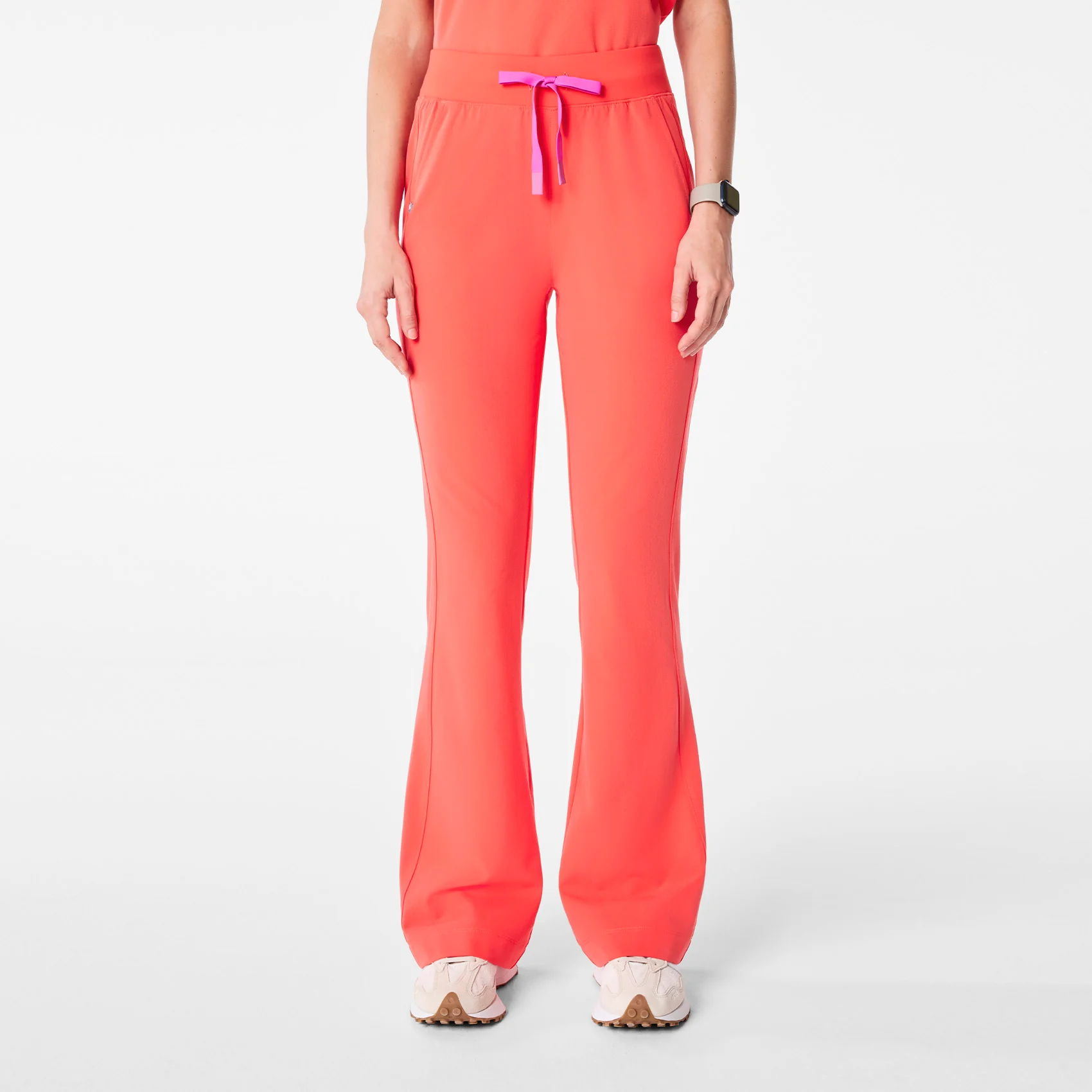 women's Fireside High Waisted Kimberley Slim Flare - Tall Scrub Pant