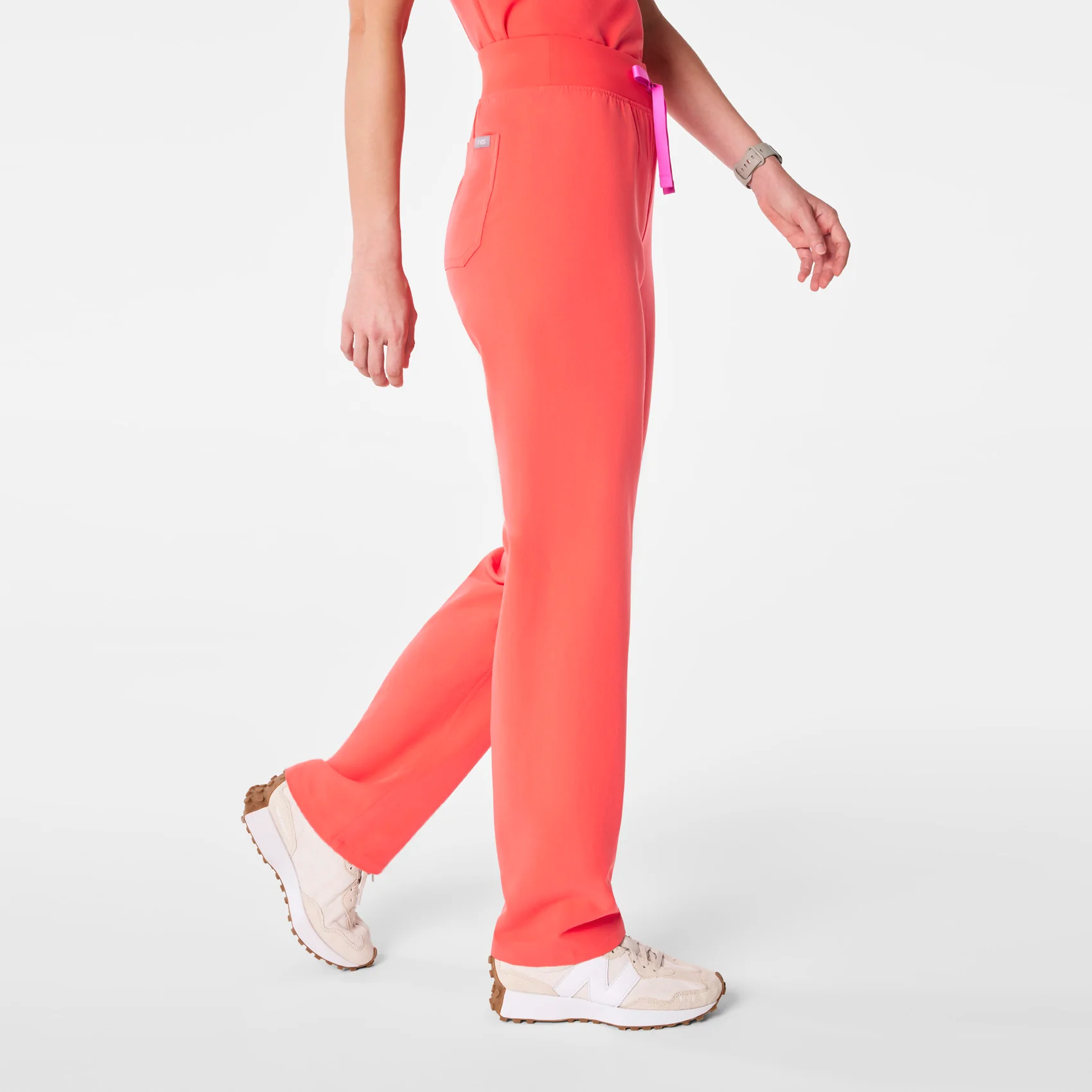 women's Fireside High Waisted Livingston - Petite Basic Scrub Pant⢠- Image 3