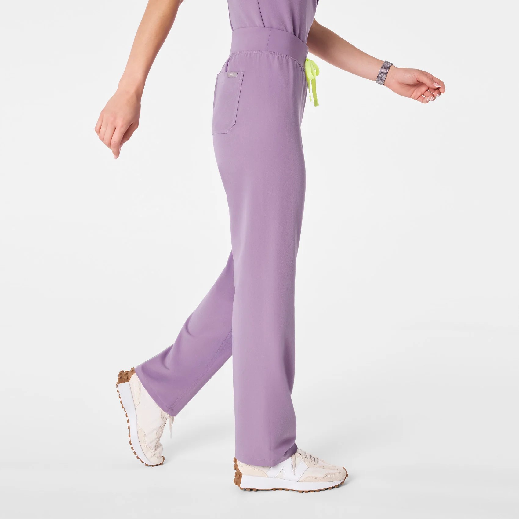 women's Purple Haze High Waisted Livingston - Petite Basic Scrub Pant™ - Image 3