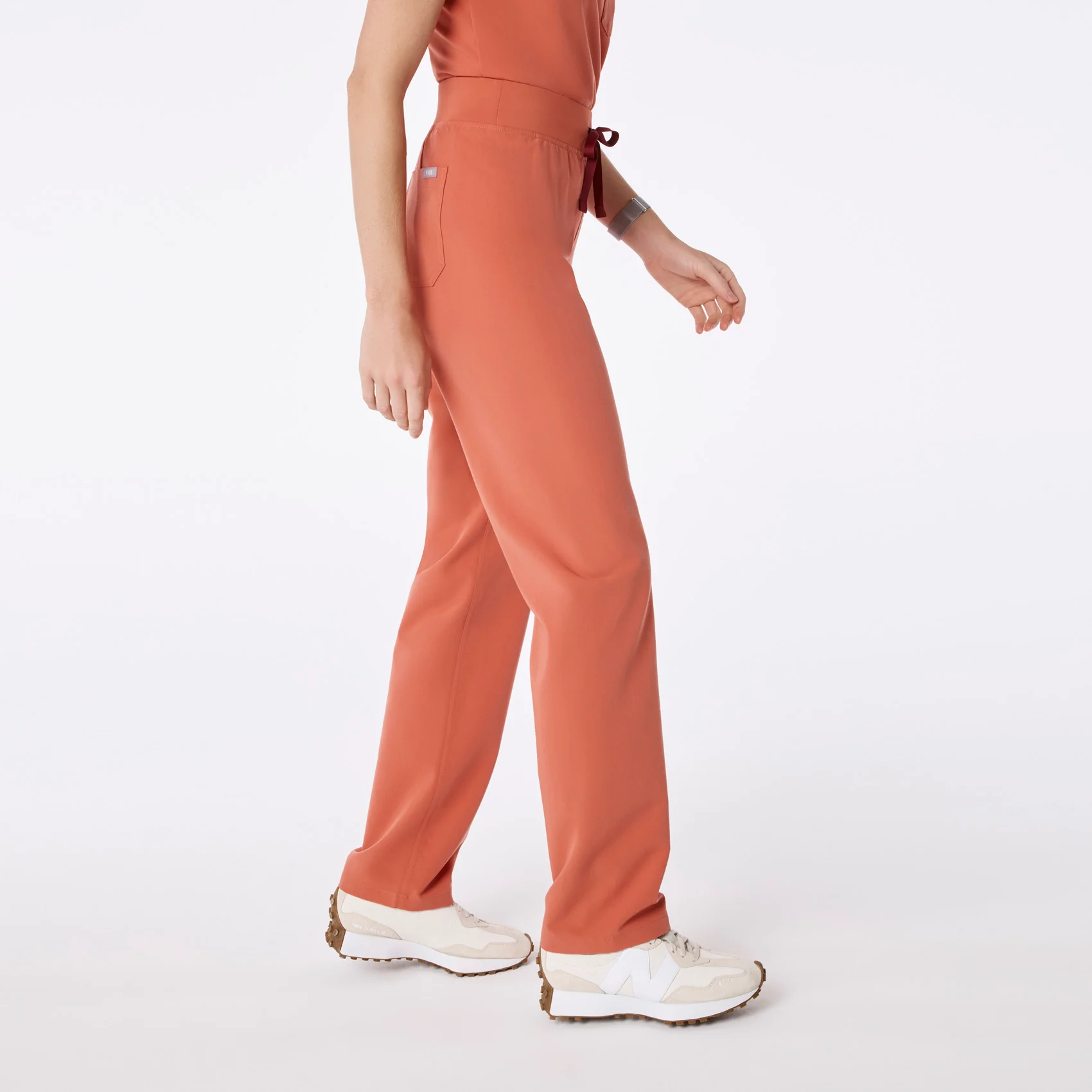 women's Spiced Cider High Waisted Livingston - Petite Basic Scrub Pant™ - Image 3