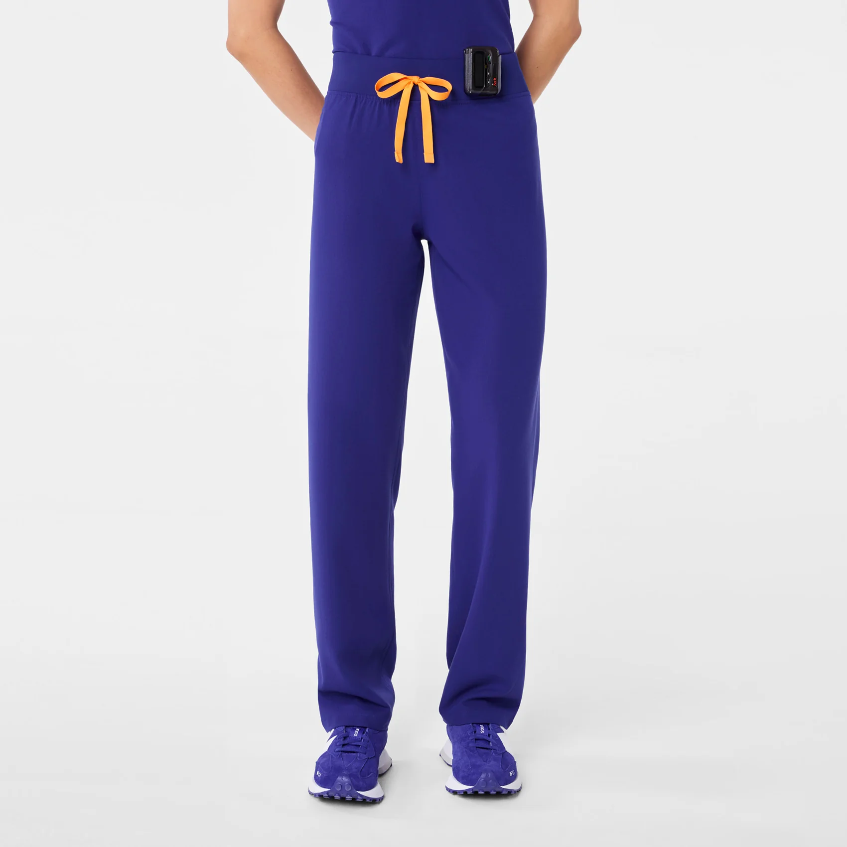 women's Deep Royal Blue High Waisted Livingston - Tall Basic Scrub Pantā¢