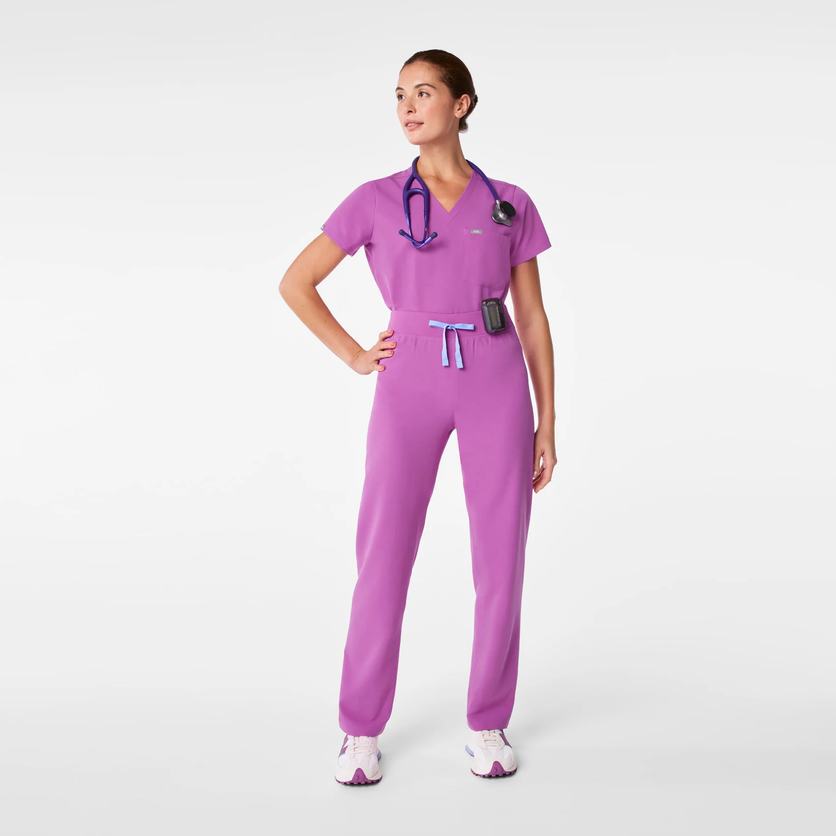 women's Ultraberry High Waisted Livingston - Tall Basic Scrub Pant⢠- Image 2