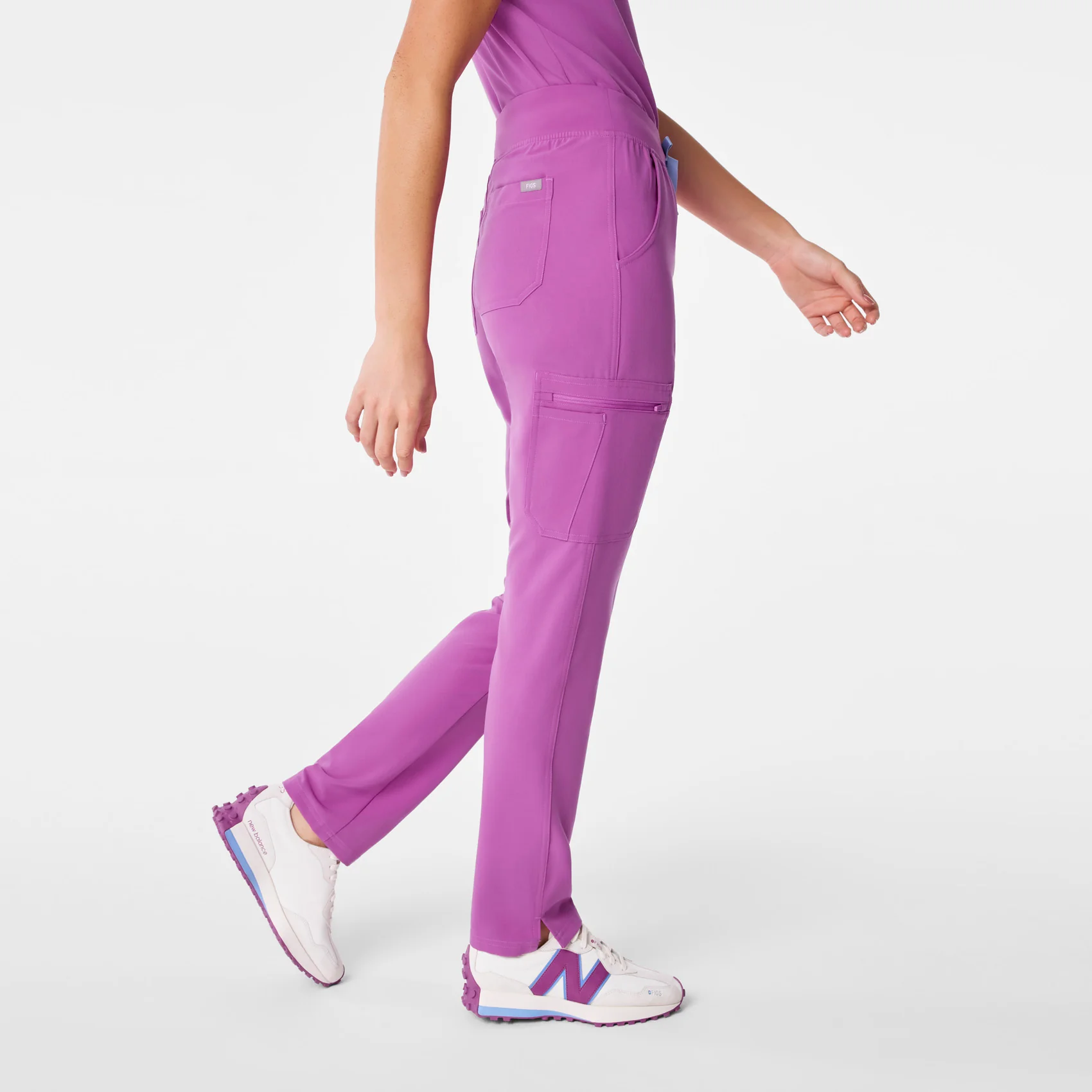 women's Ultraberry High Waisted Yola - Petite Skinny Scrub Pant⢠- Image 3