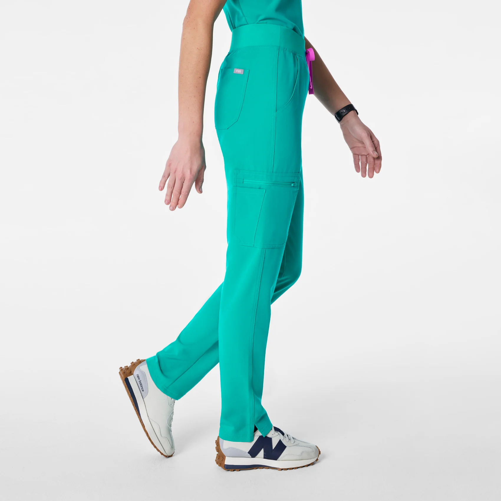 women's Lagoon High Waisted Yola - Petite Skinny Scrub Pant™ - Image 3