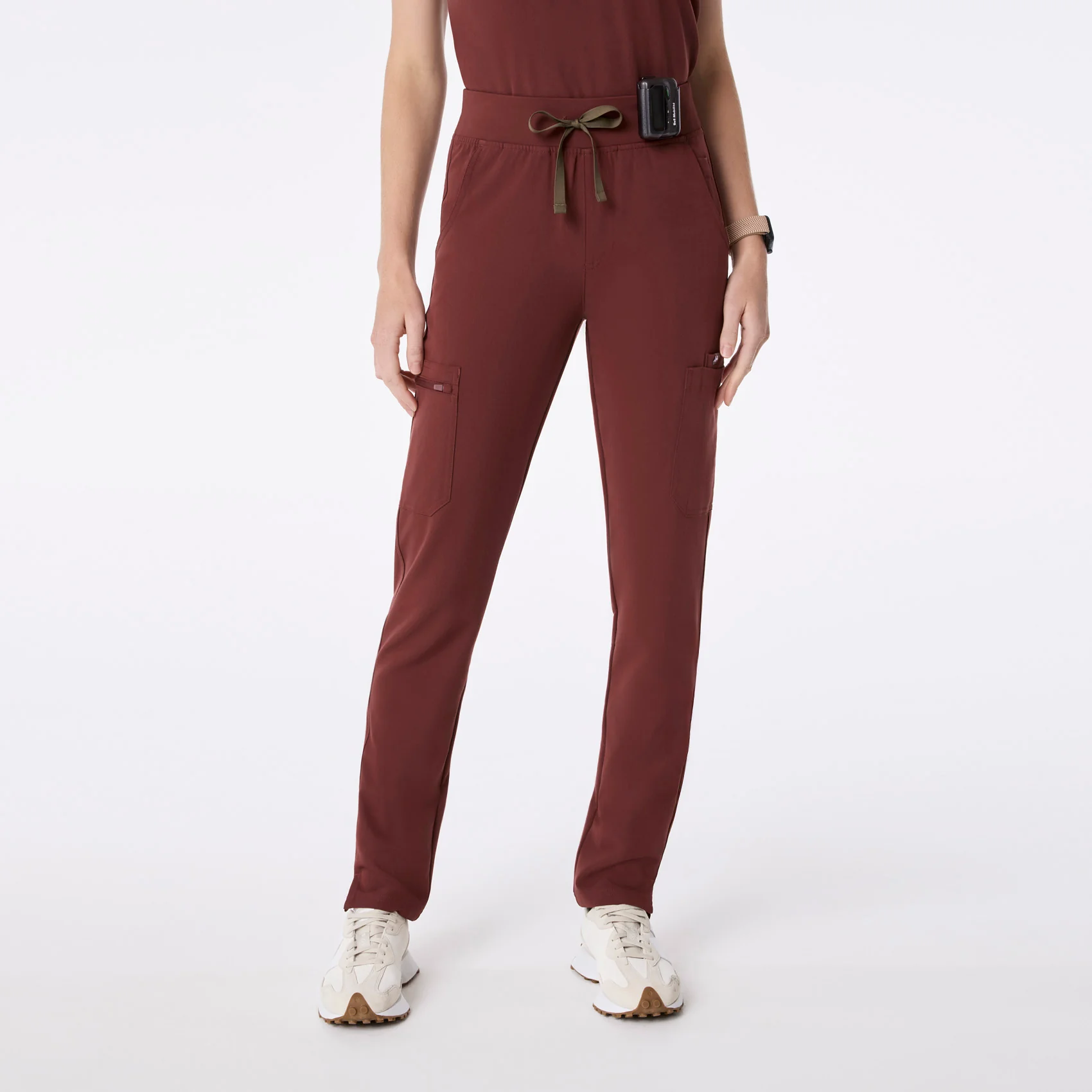 women's Walnut High Waisted Yola - Skinny Scrub Pantâ˘