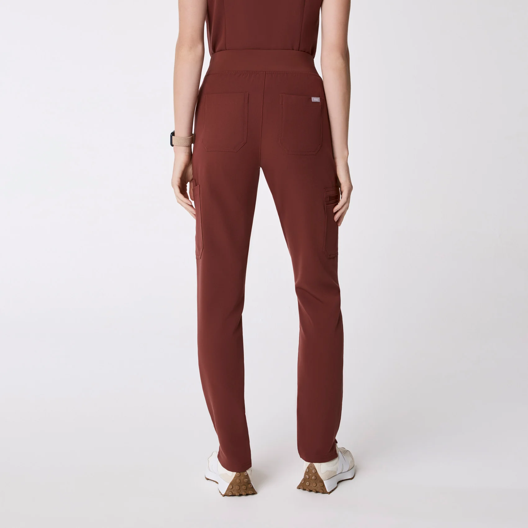 women's Walnut High Waisted Yola - Tall Skinny Scrub Pant™ - Image 4