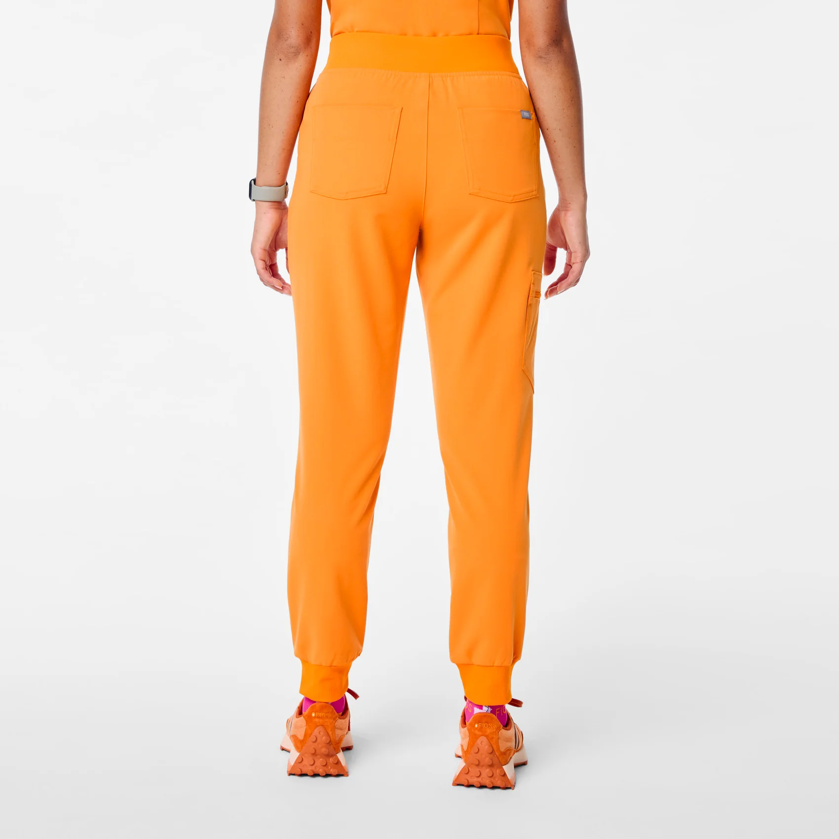 women's Creamsicle High Waisted Zamora - Petite Jogger Scrub Pant™ - Image 4