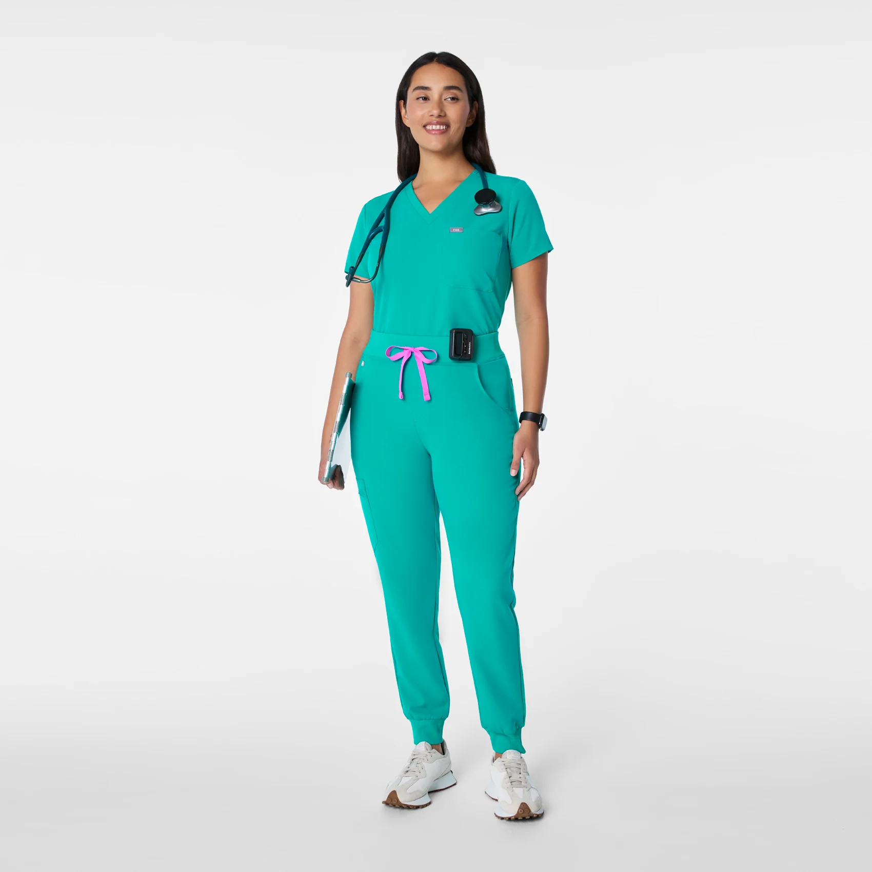 women's Lagoon High Waisted Zamora - Jogger Scrub Pant™ - Image 2