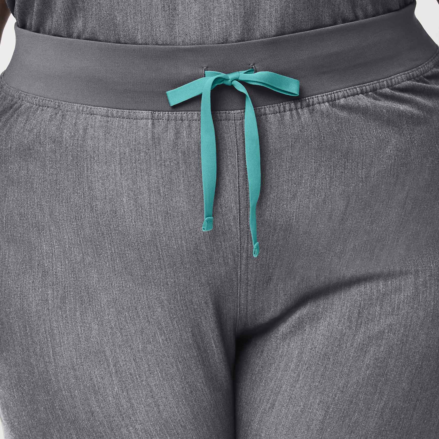 women's Graphite High Waisted Livingston™ - Petite Basic Scrub Pants (3XL - 6XL) - Image 4