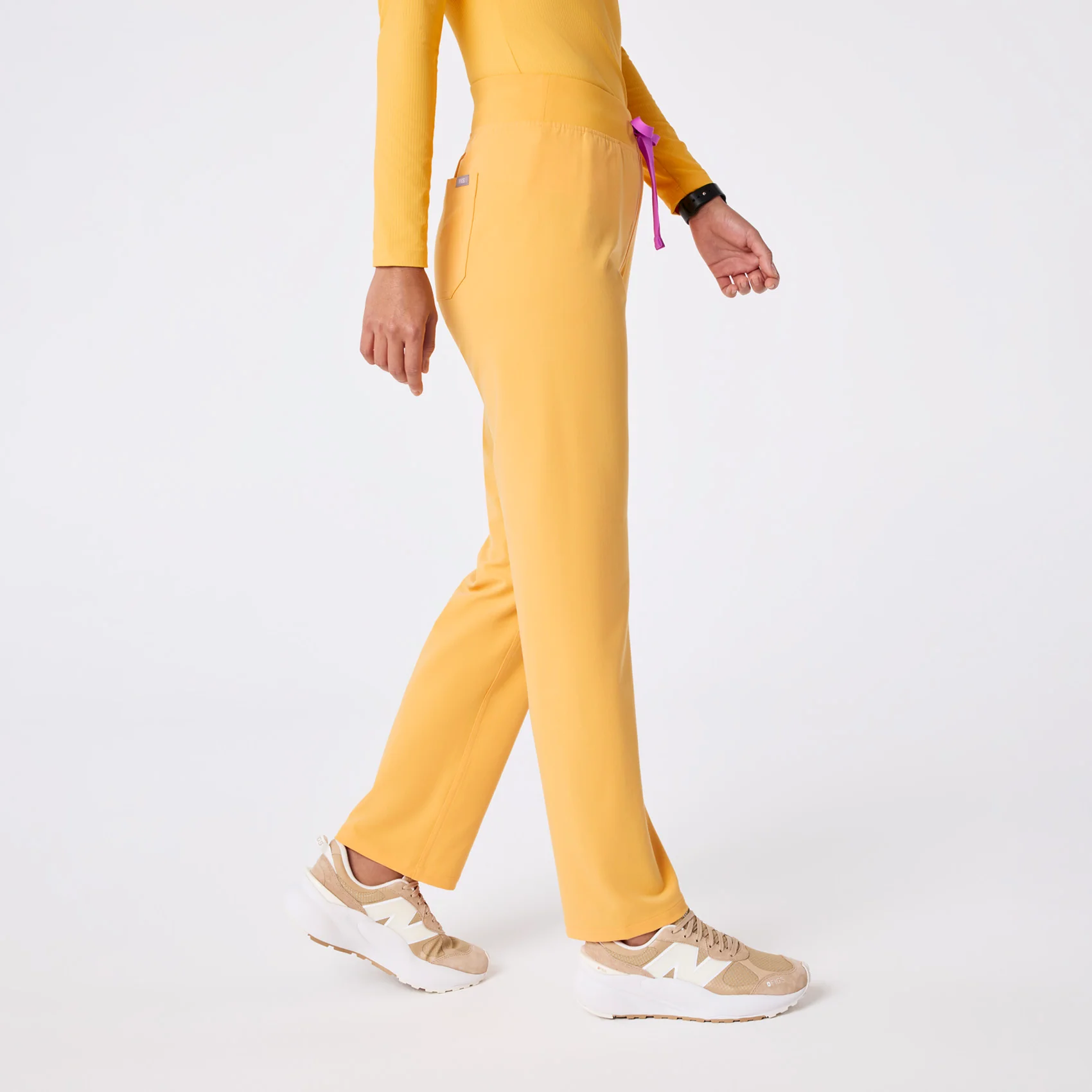 women's Dandelion High Waisted Livingston - Petite Basic Scrub Pant™ - Image 3
