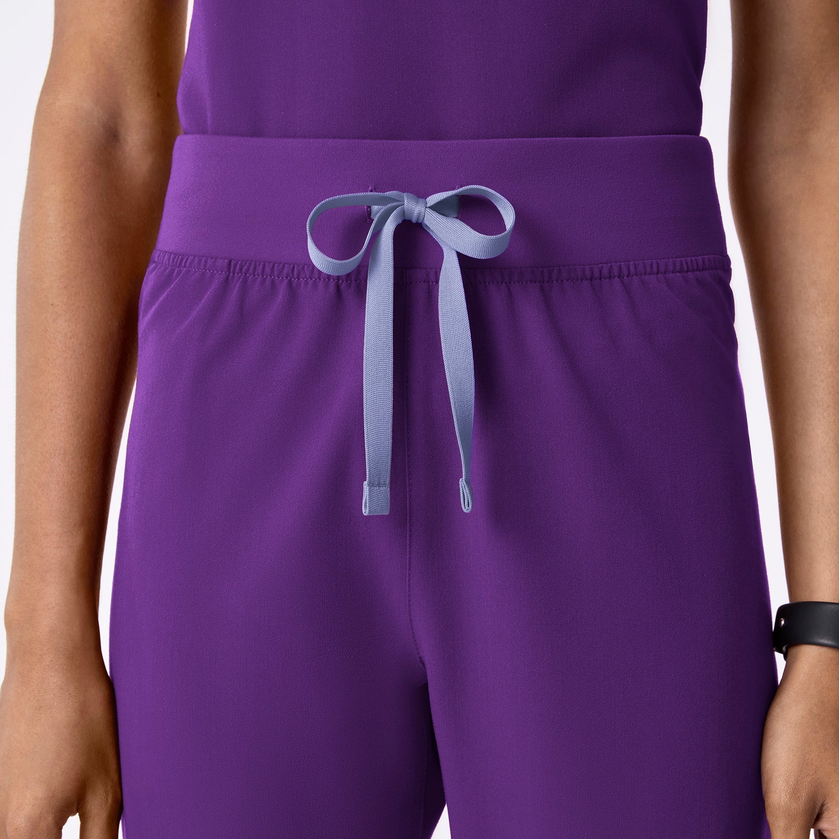 women's Digital Grape High Waisted Livingston - Petite Basic Scrub Pant™ - Image 6