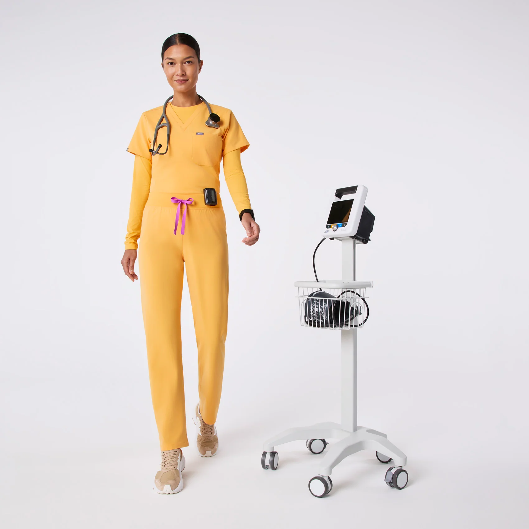 women's Dandelion High Waisted Livingston - Basic Scrub Pant™ - Image 2