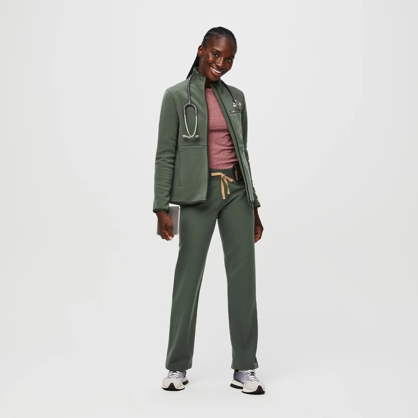 women's Moss High Waisted Livingston - Basic Scrub Pant™ - Image 2